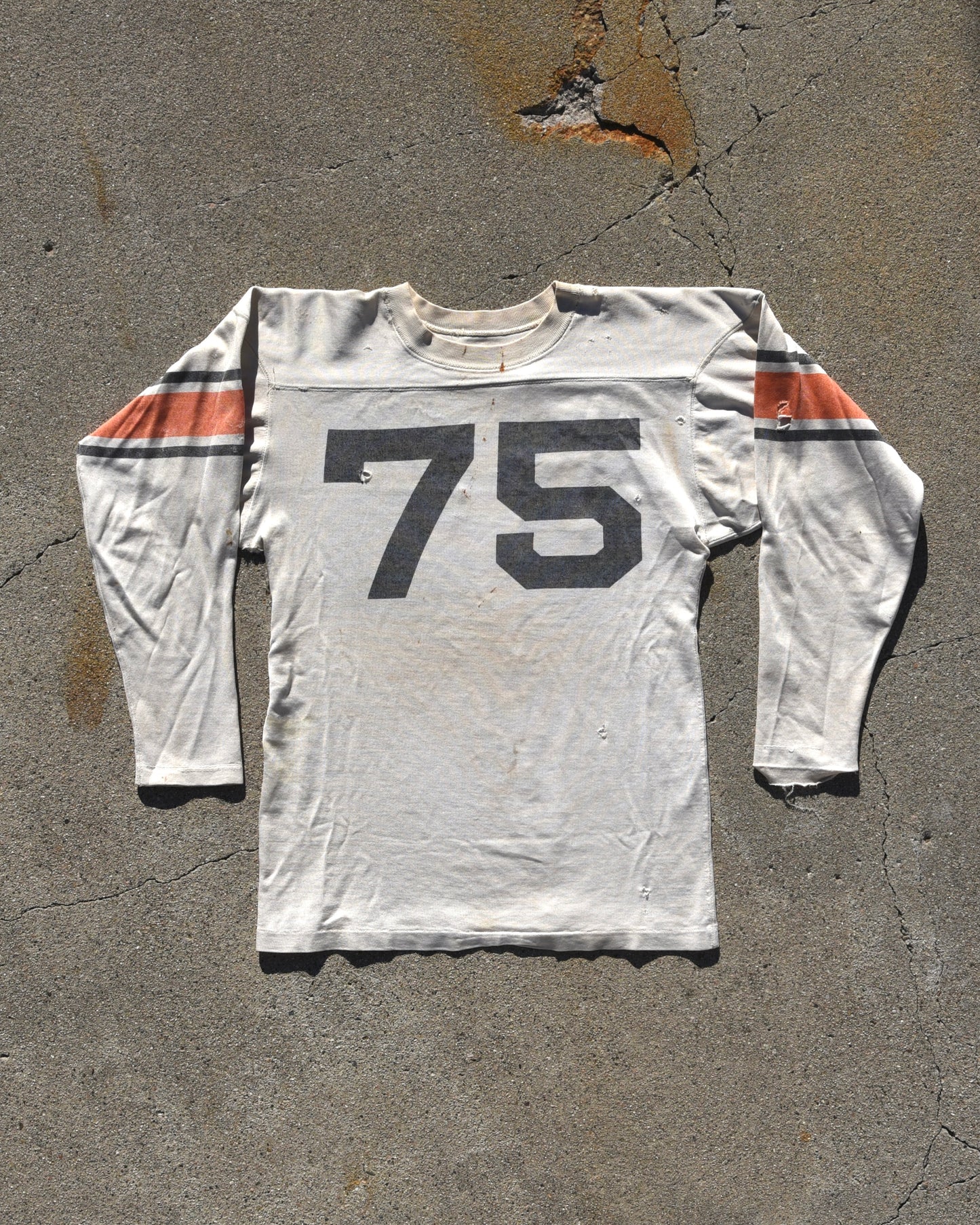 1950s Thrashed and Repaired Football Jersey