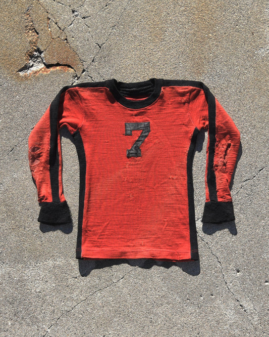 1940s Football Jersey - Thrashed And Repaired
