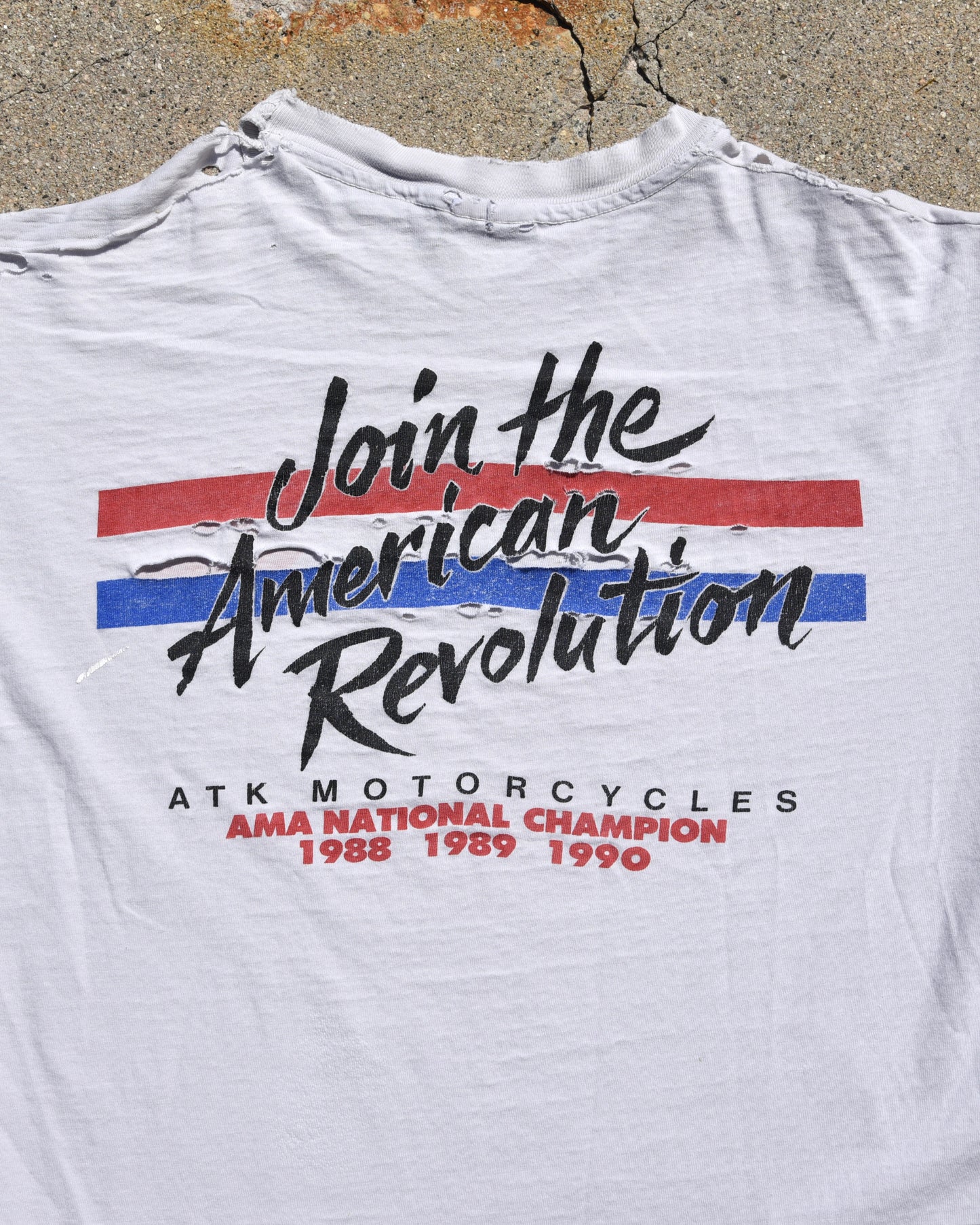 1980s Thrashed ATK Motorcycles Tshirt