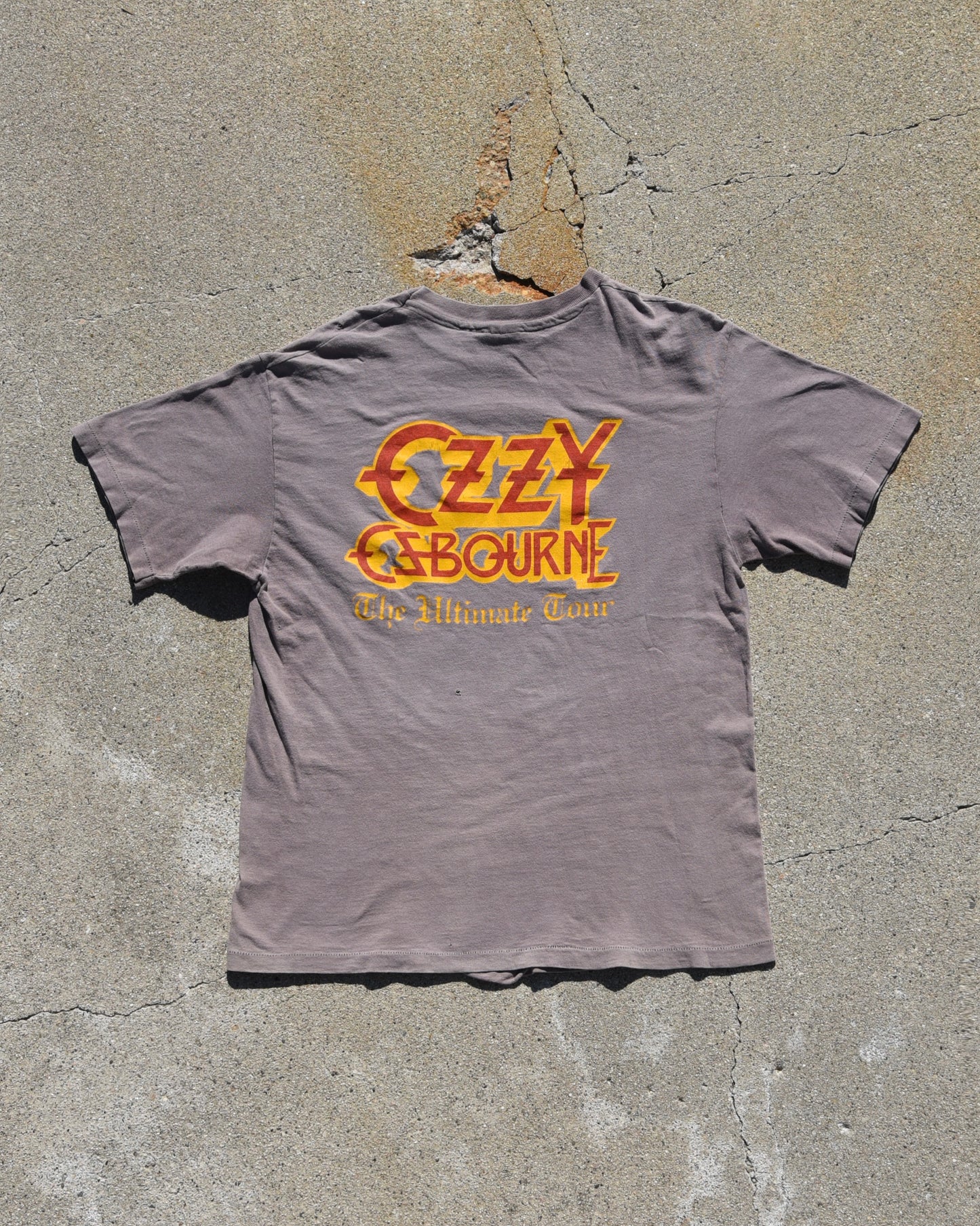 1980s Sun Faded The Ultimate Ozzy Osbourne Tshirt