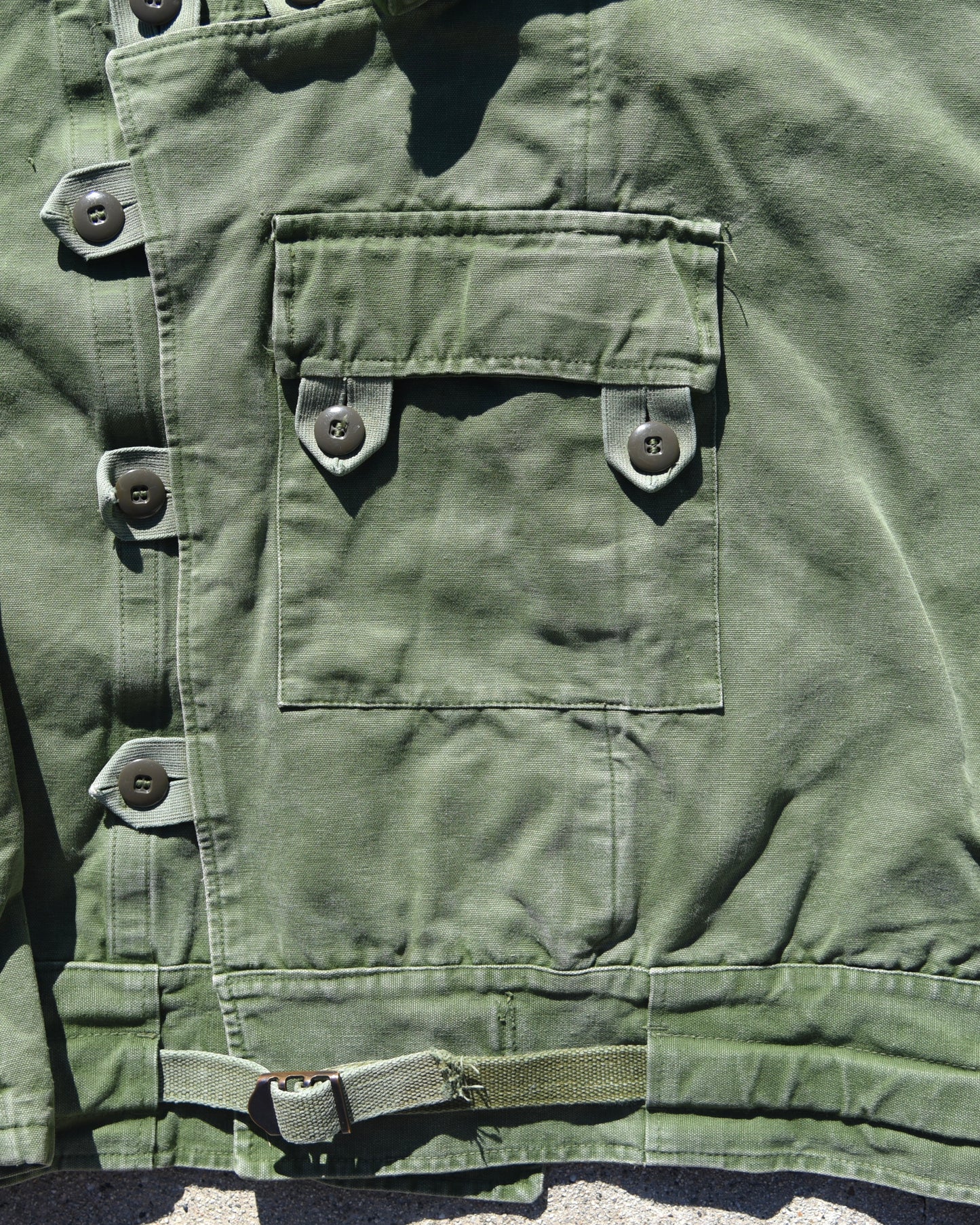 1960s Swedish Motorcycle Dispatch Canvas Jacket