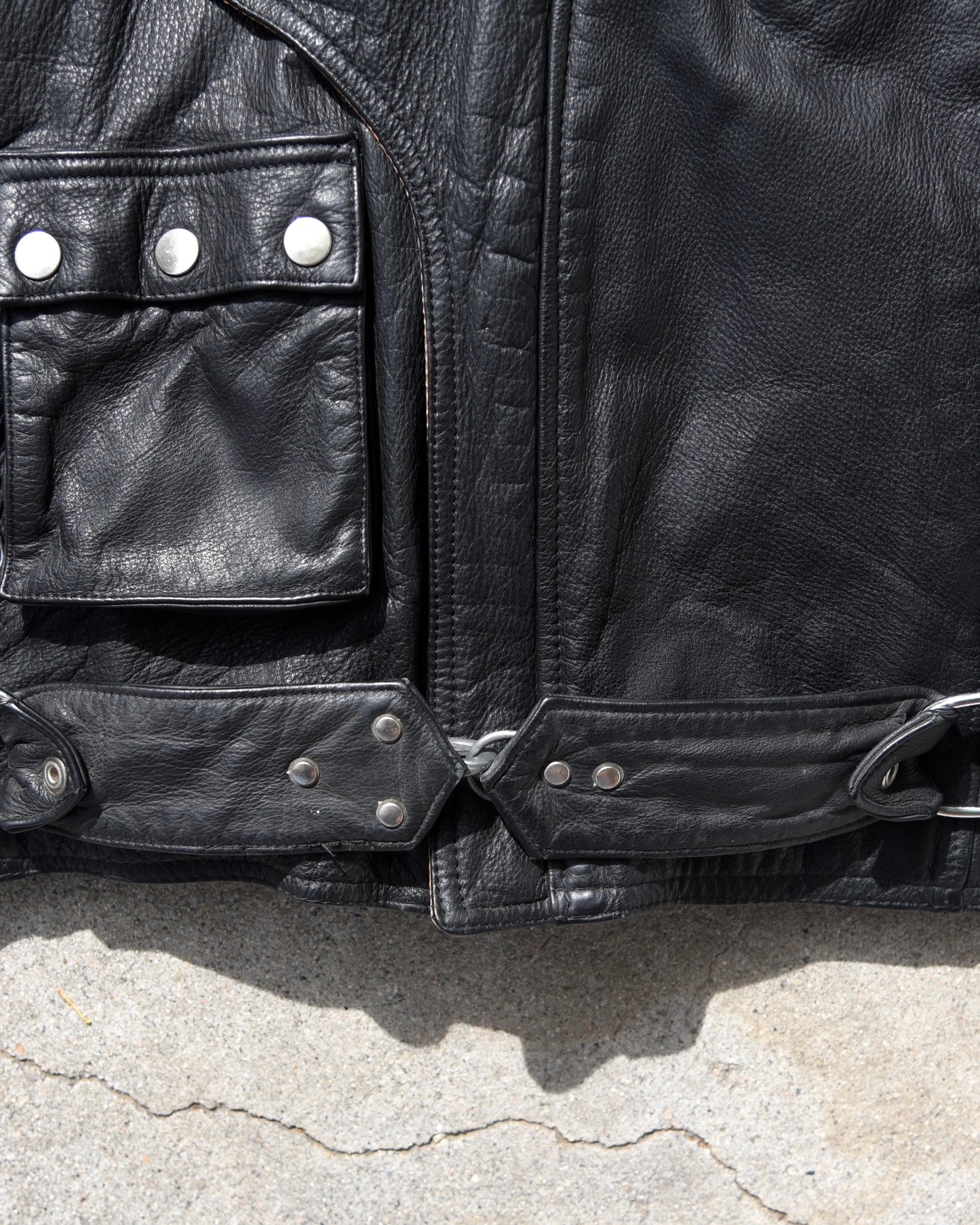 Avirex B7 Tanker Fireclasp Hooded Leather Jacket