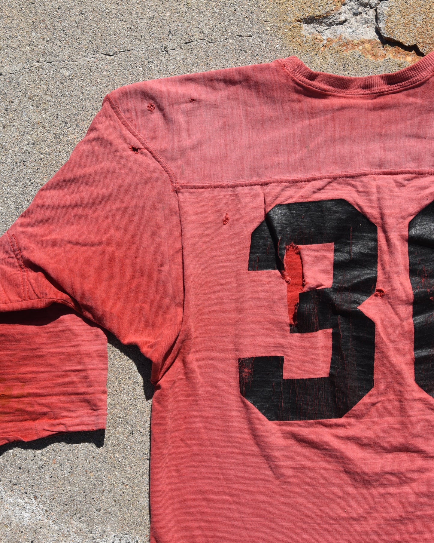 1960s Thrashed and Sun Faded Weir High Jersey