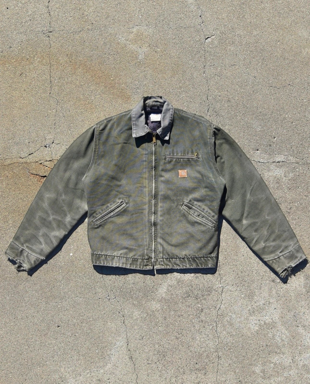 Carhartt J97 MOS Moss Green Detroit Jacket - Medium
