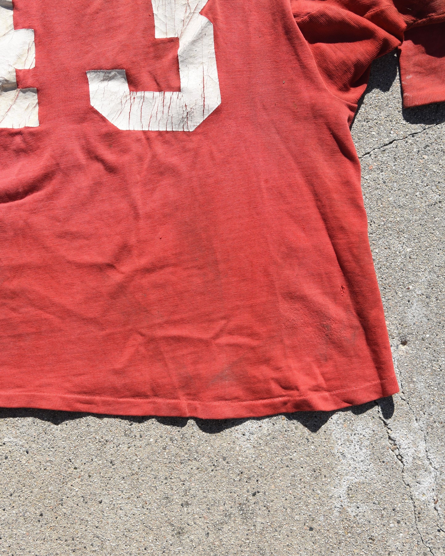 1960s Thrashed Football Jersey