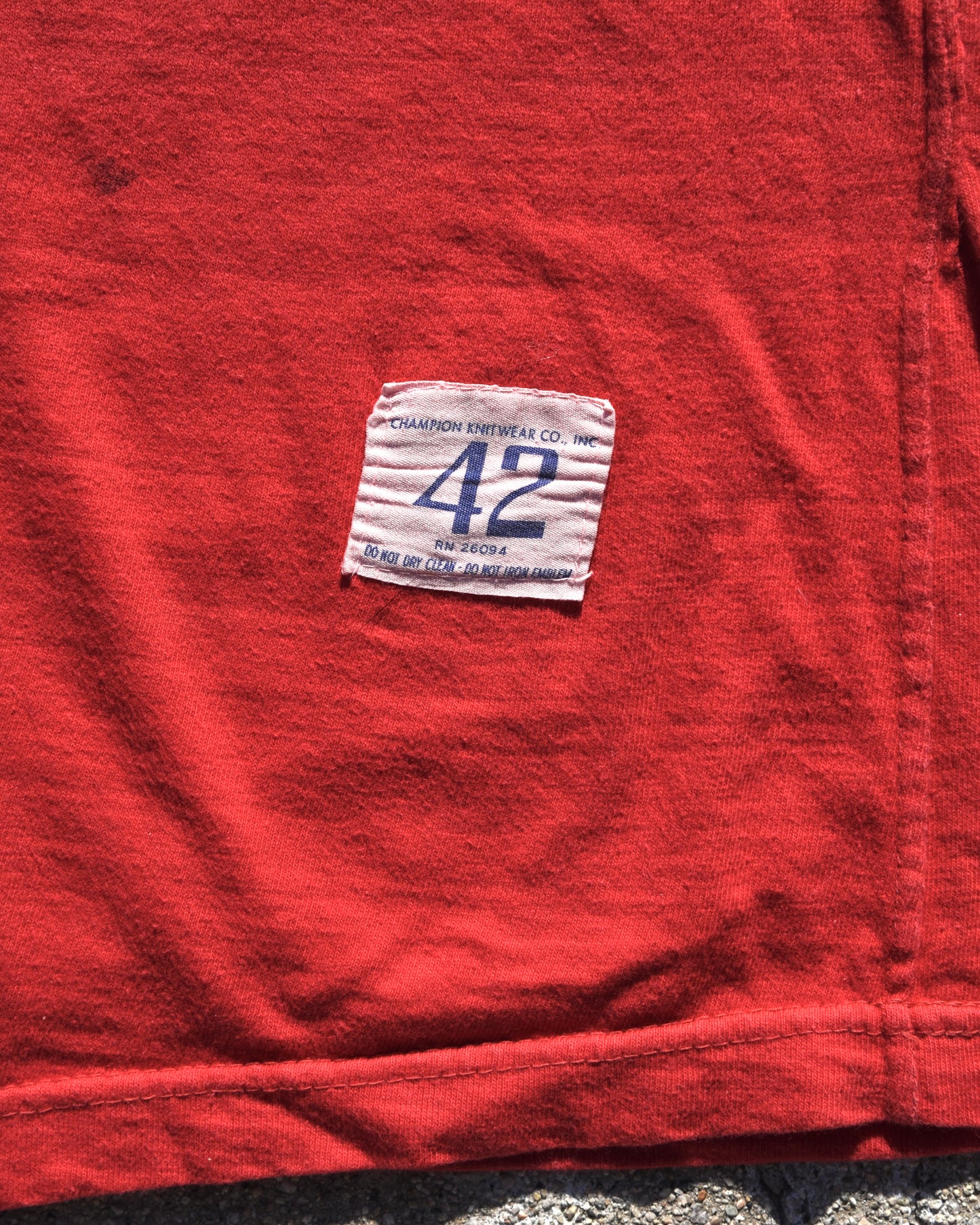 1960s Champion Rams Cotton Football Jersey