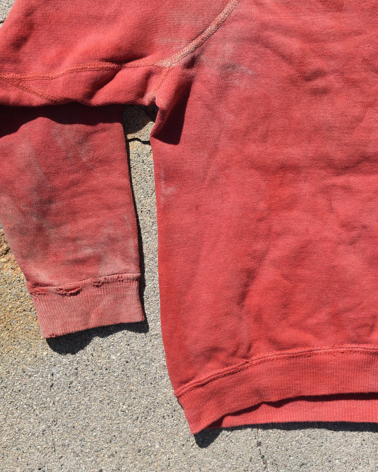 1950s N.C. State University Wolf Pack Sweatshirt Faded Youth