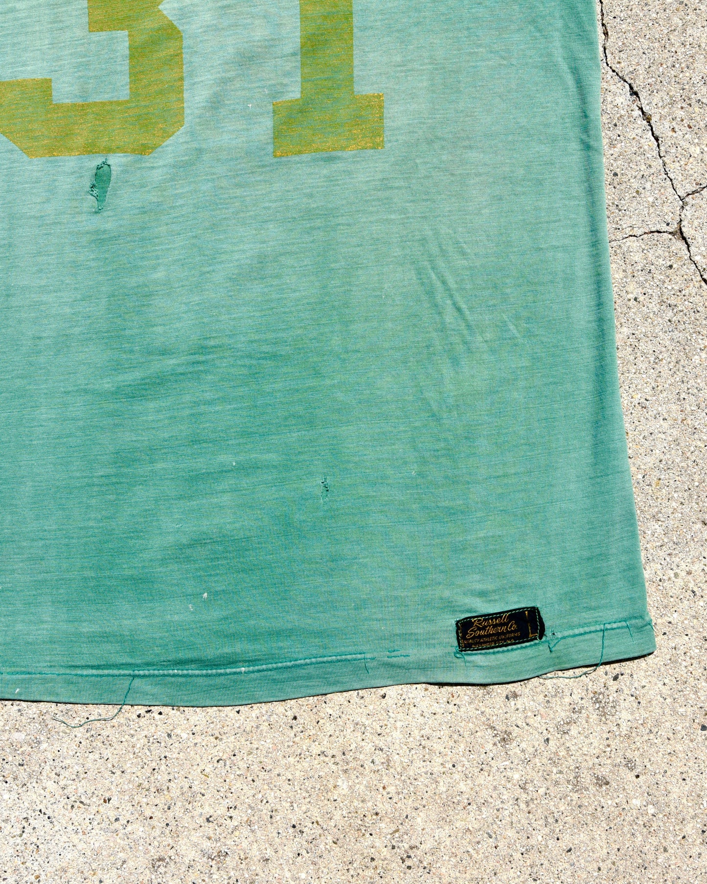 1950s Sun Faded Football Jersey
