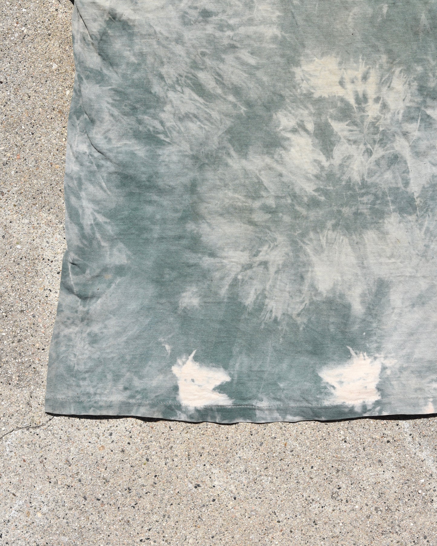 1950s Sun Faded Green Pocket Tshirt