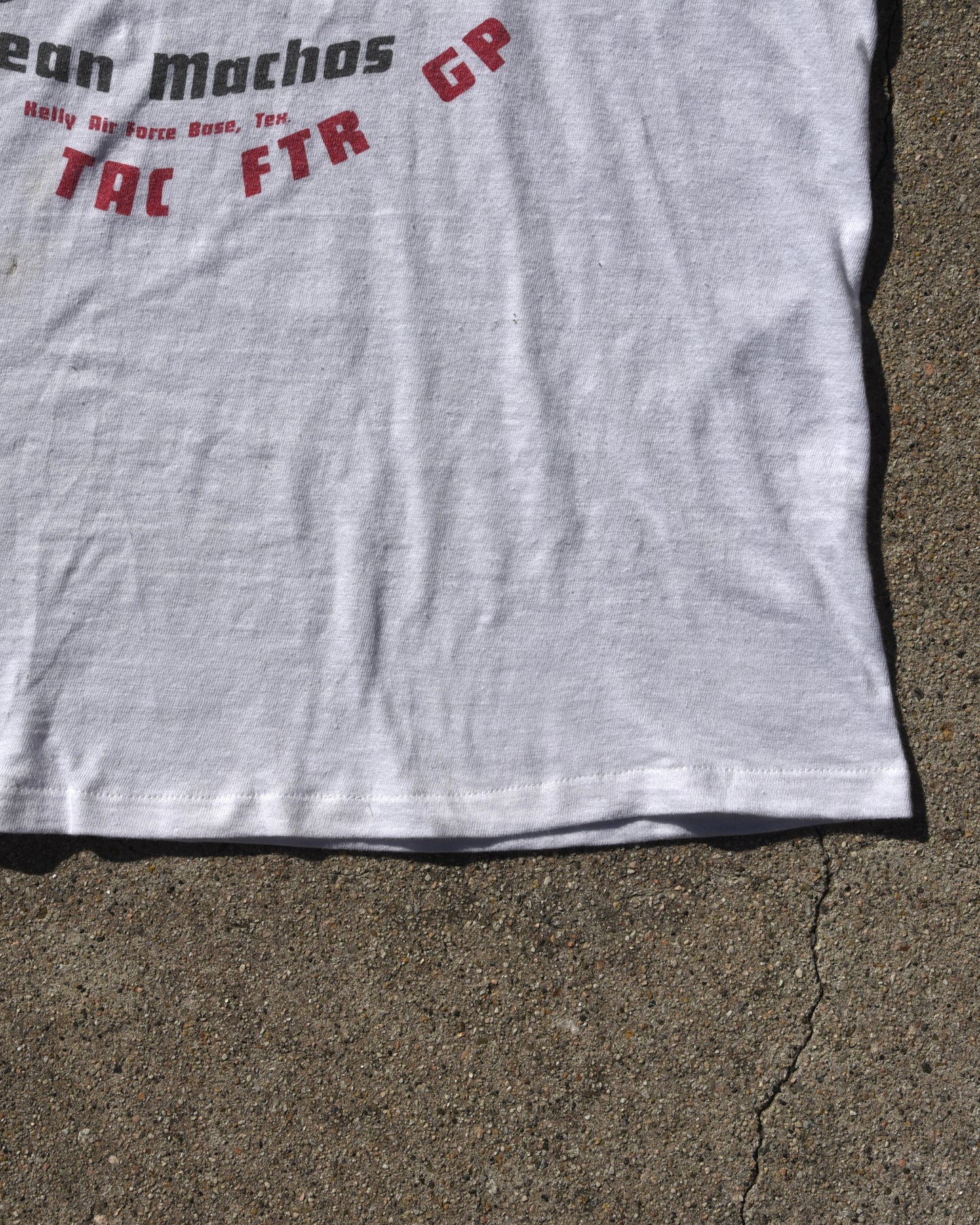 1960s Texas Air Guard Mean Machos Military Tshirt