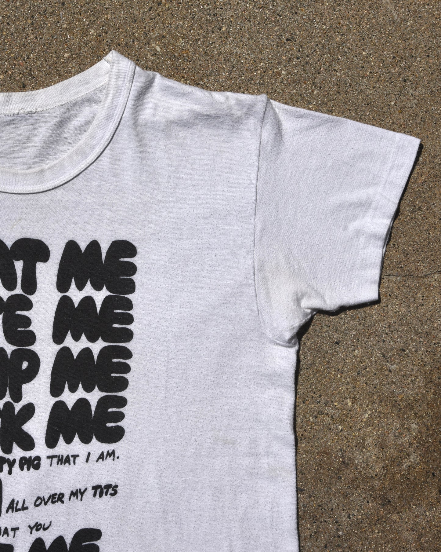 1980s Beat Me Bite Me Seditionaries Tshirt