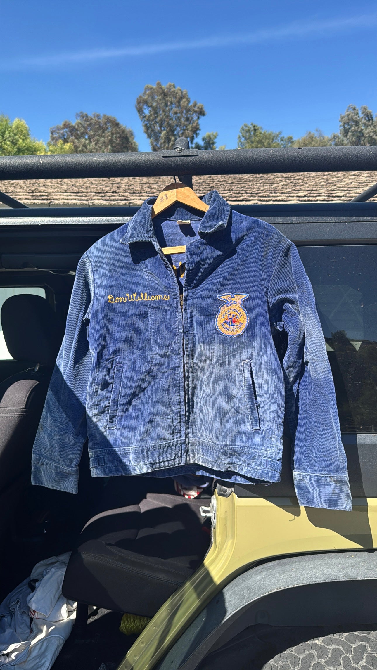 1960s Sun Faded FFA Jacket Talon Zip