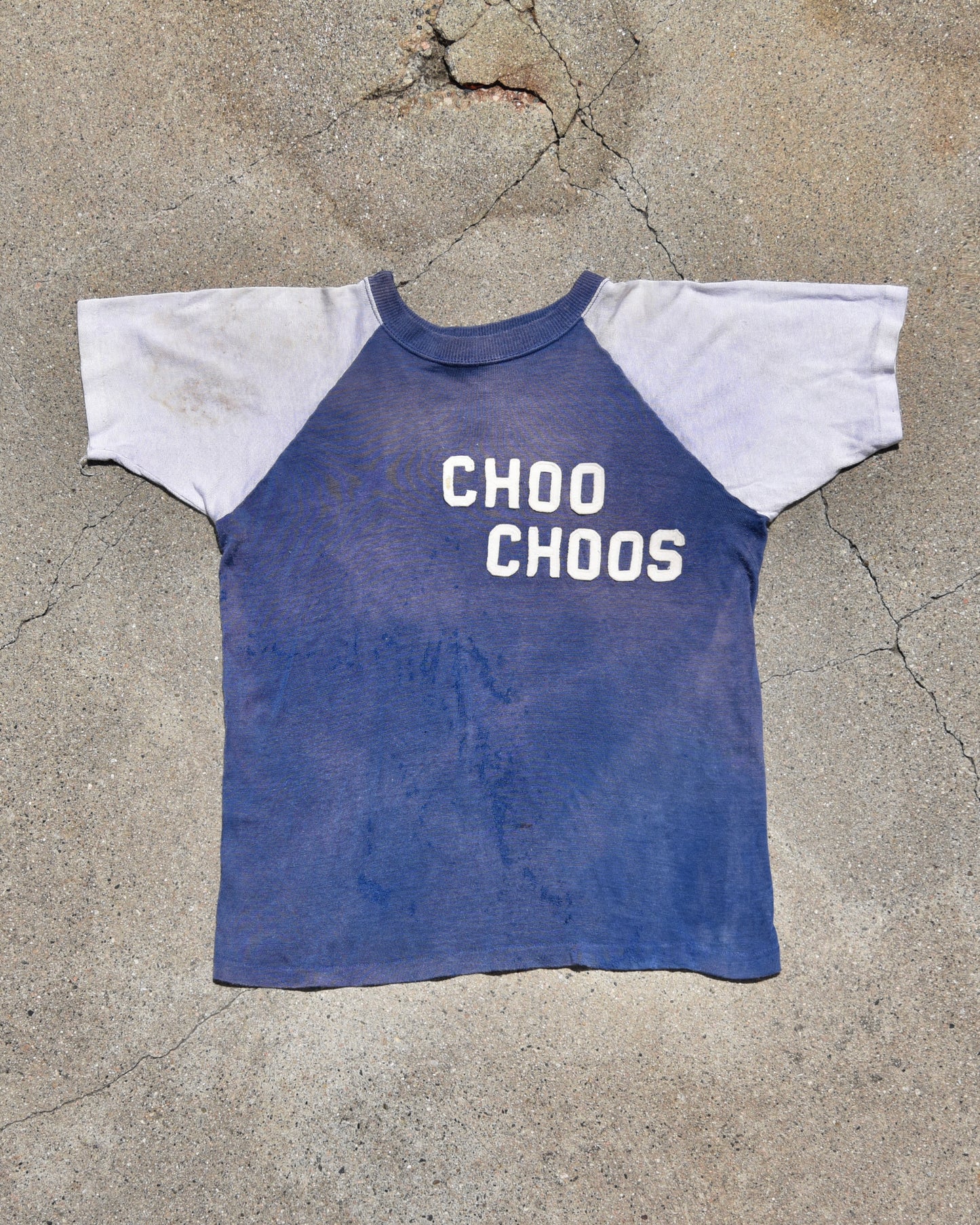 1950s Faded Choo Choos Durene Jersey