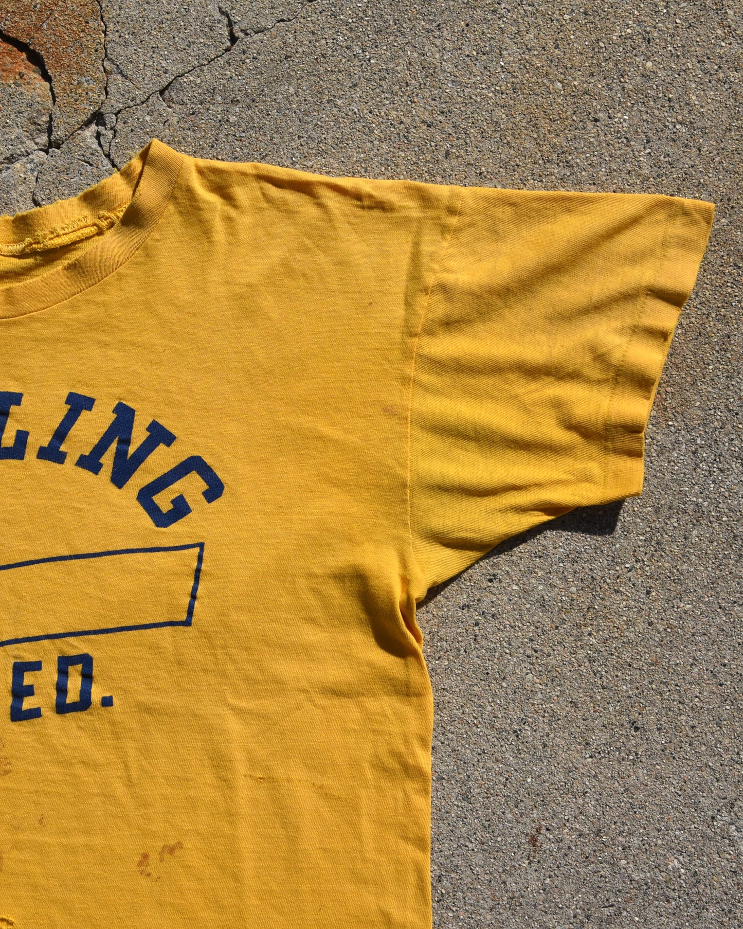 1970s Champion Sterling Phys Ed Tshirt - Large