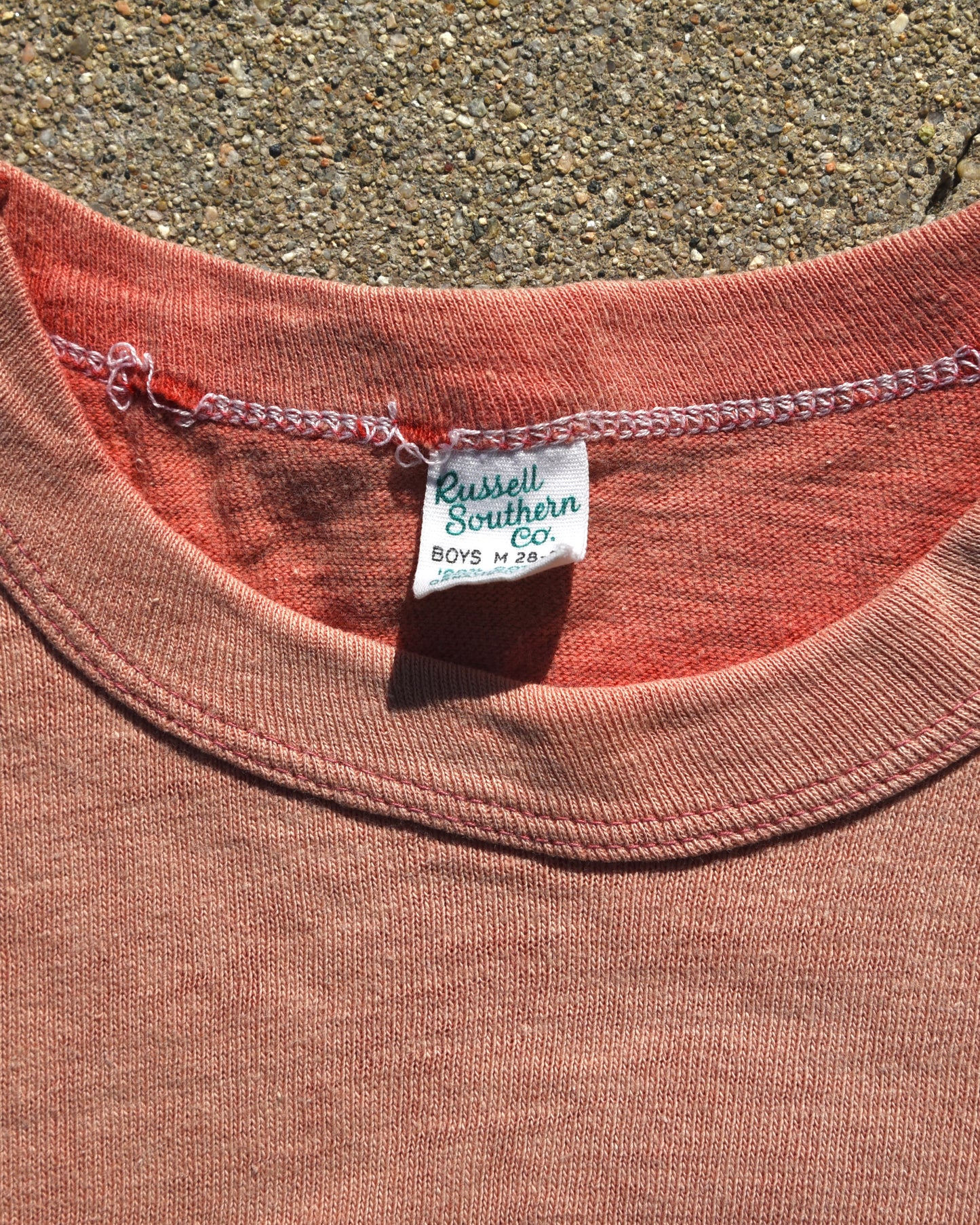 1950s Sun Faded Cardinals #7 Femme Tshirt