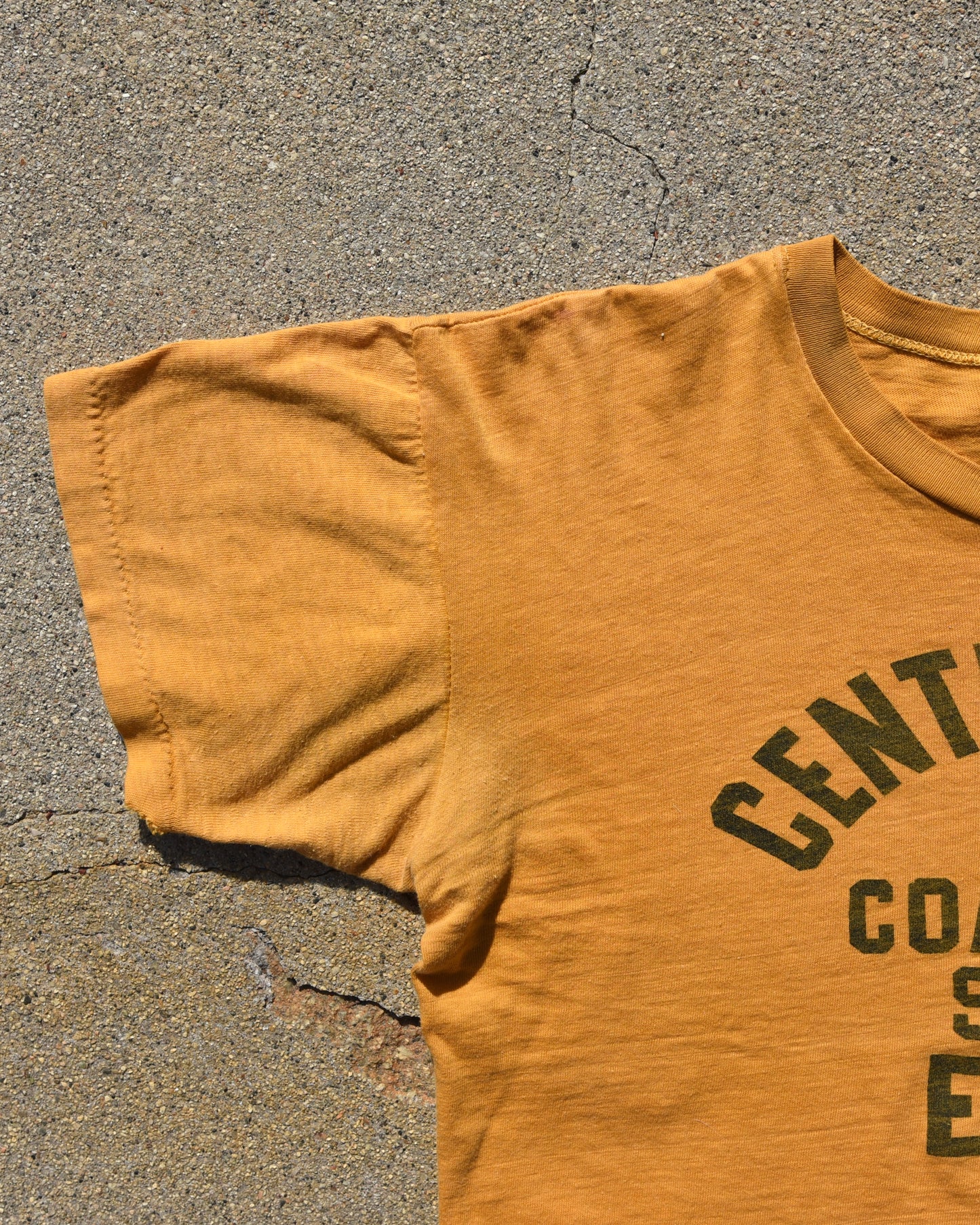 1950s Champion Running Man Centerville Coaching Staff Elks Tshirt