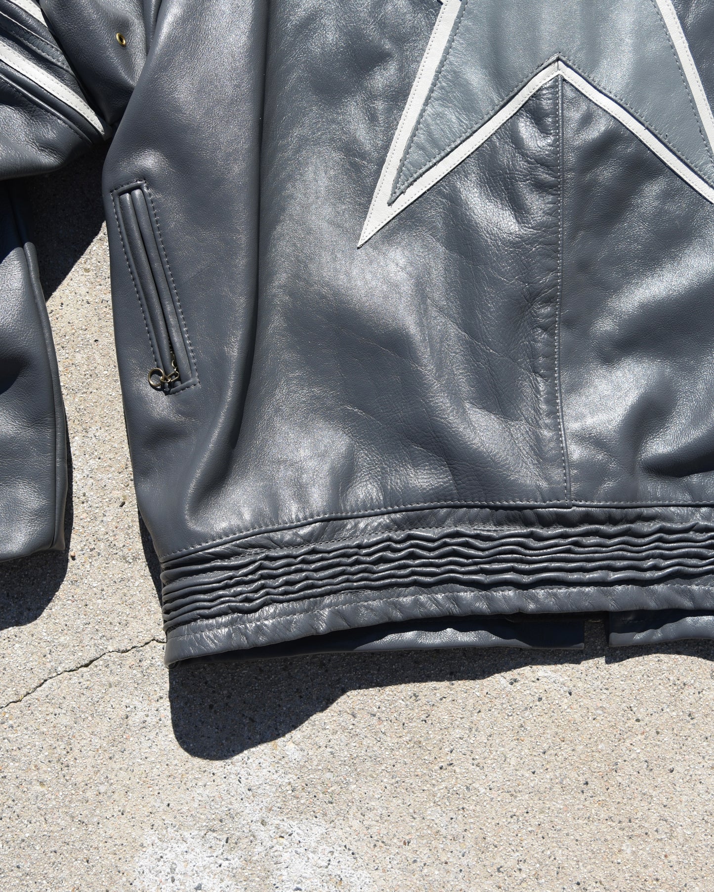 1990s Vanson Leathers One Star Motorcycle Jacket