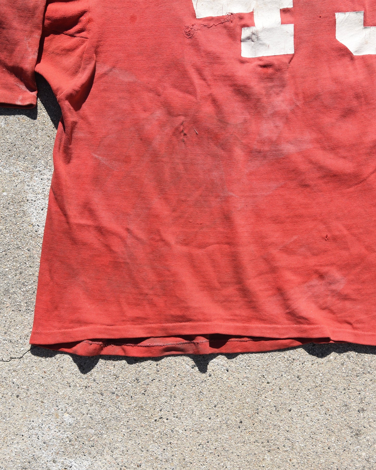 1960s Thrashed Football Jersey