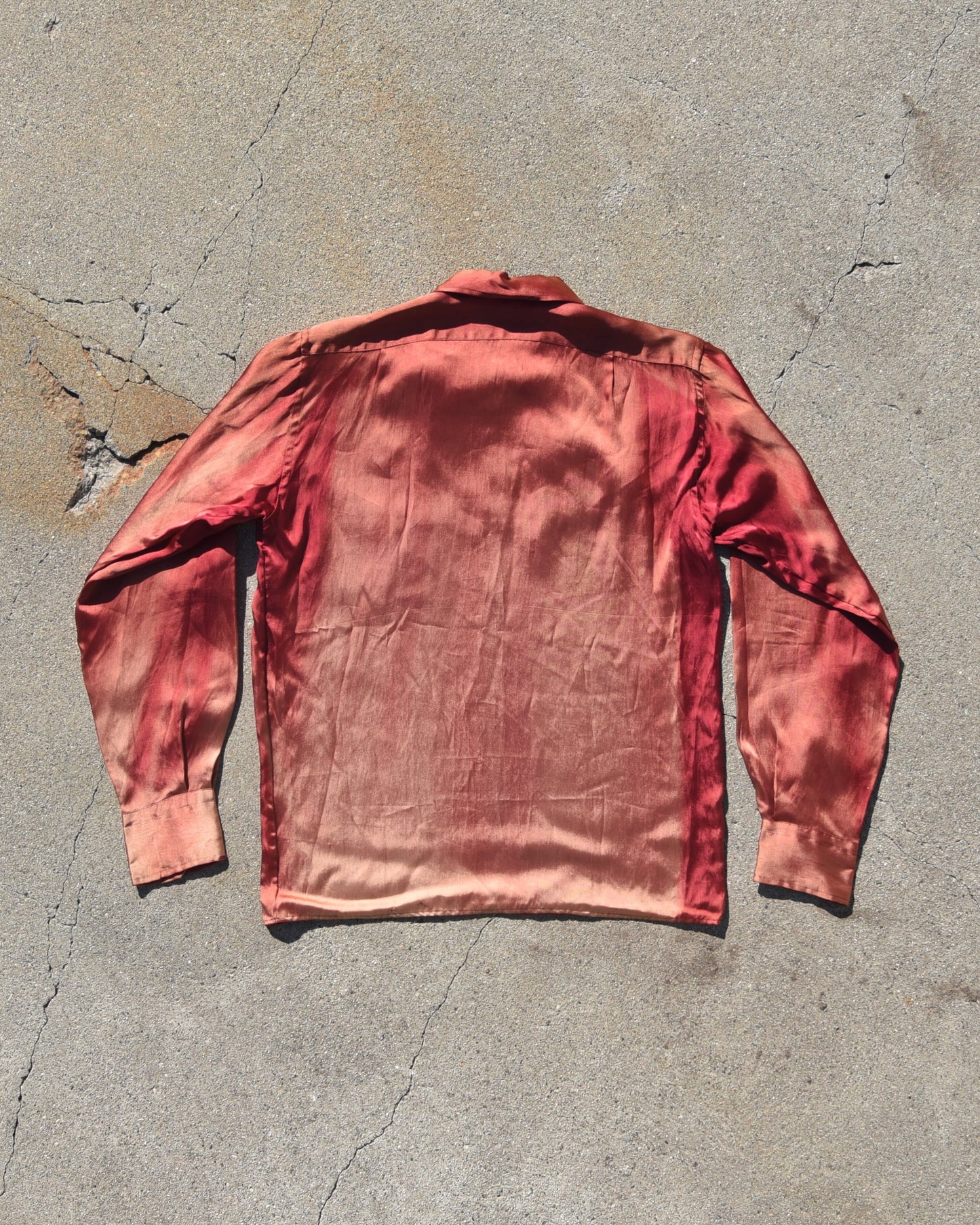 1950s Japanese Sukajan Satin Shirt