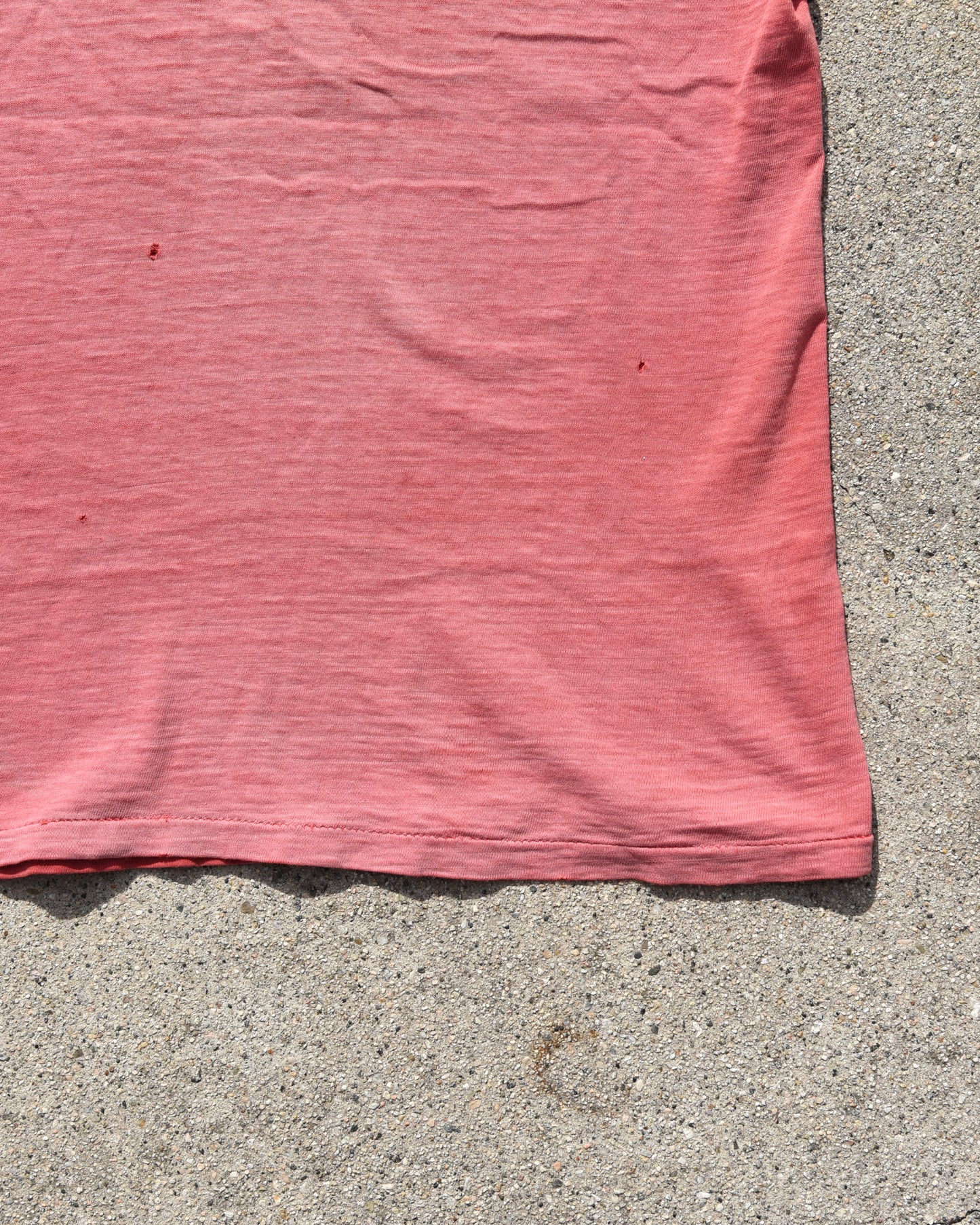 1960s Thrashed and Sun Faded Champion Mapleton PE Tshirt