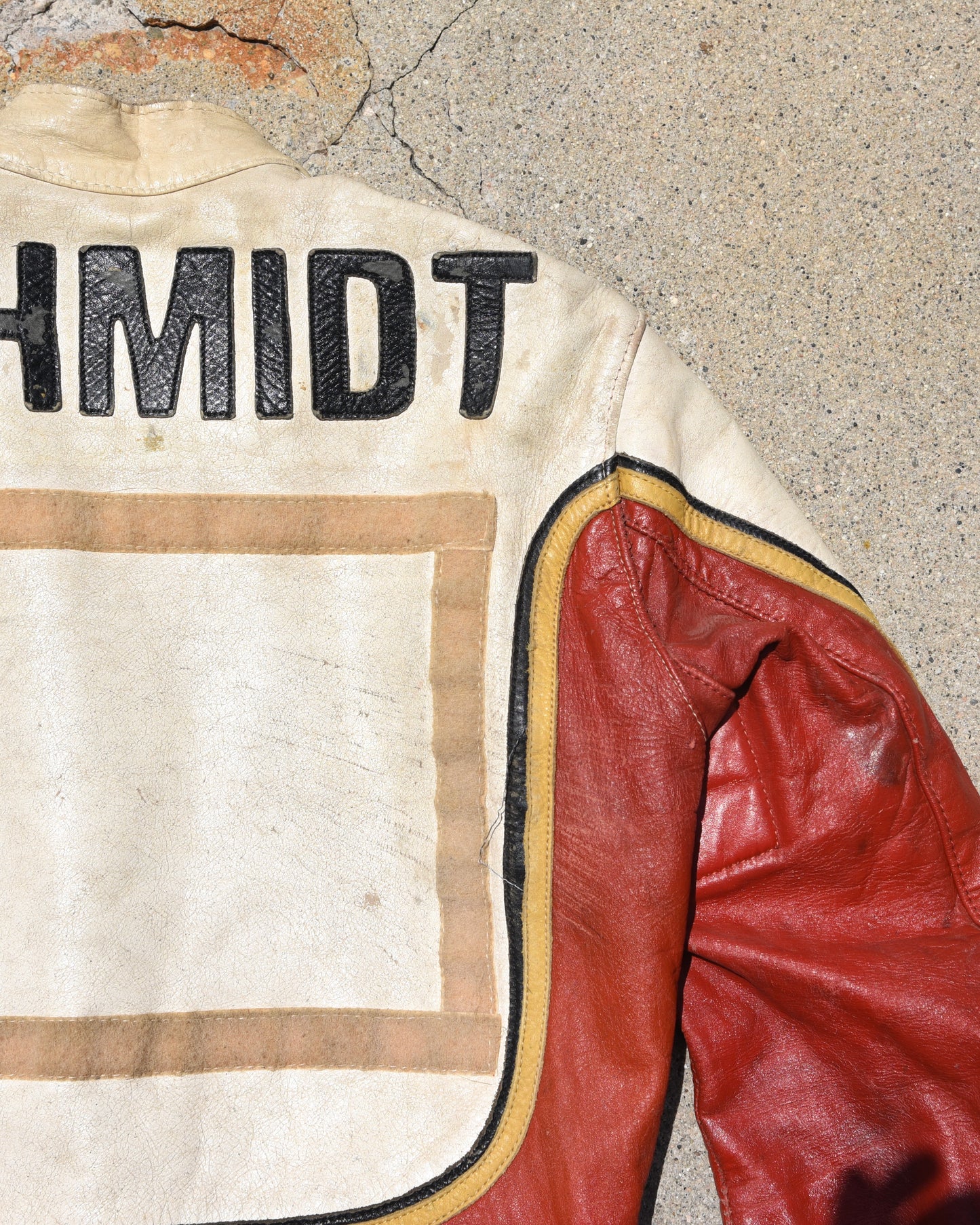 1970s Bates x Schmidt Cycle Suzuki Motorcycle Racing Jacket
