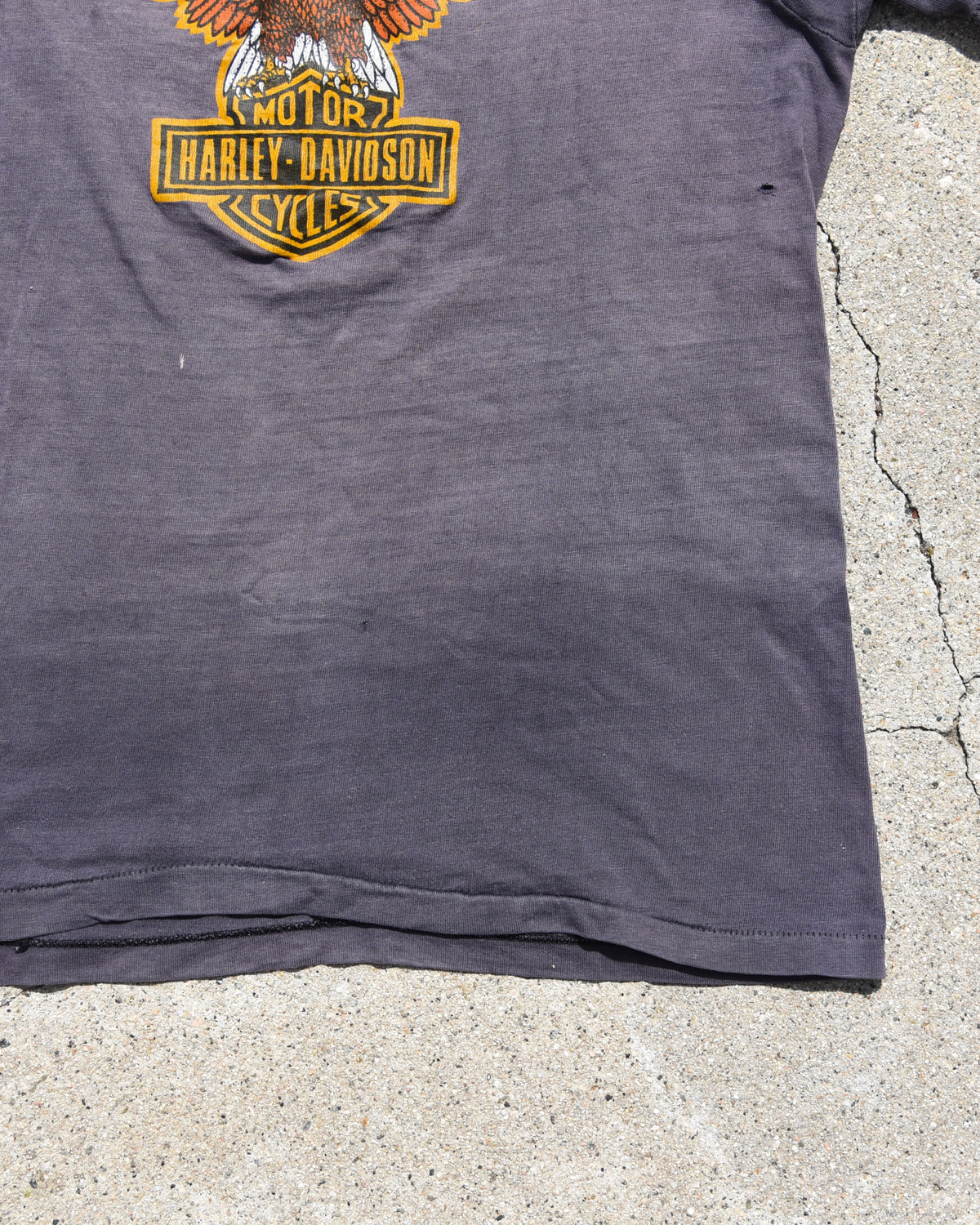 1970s Sun Faded Harley Davidson Tucson Tshirt