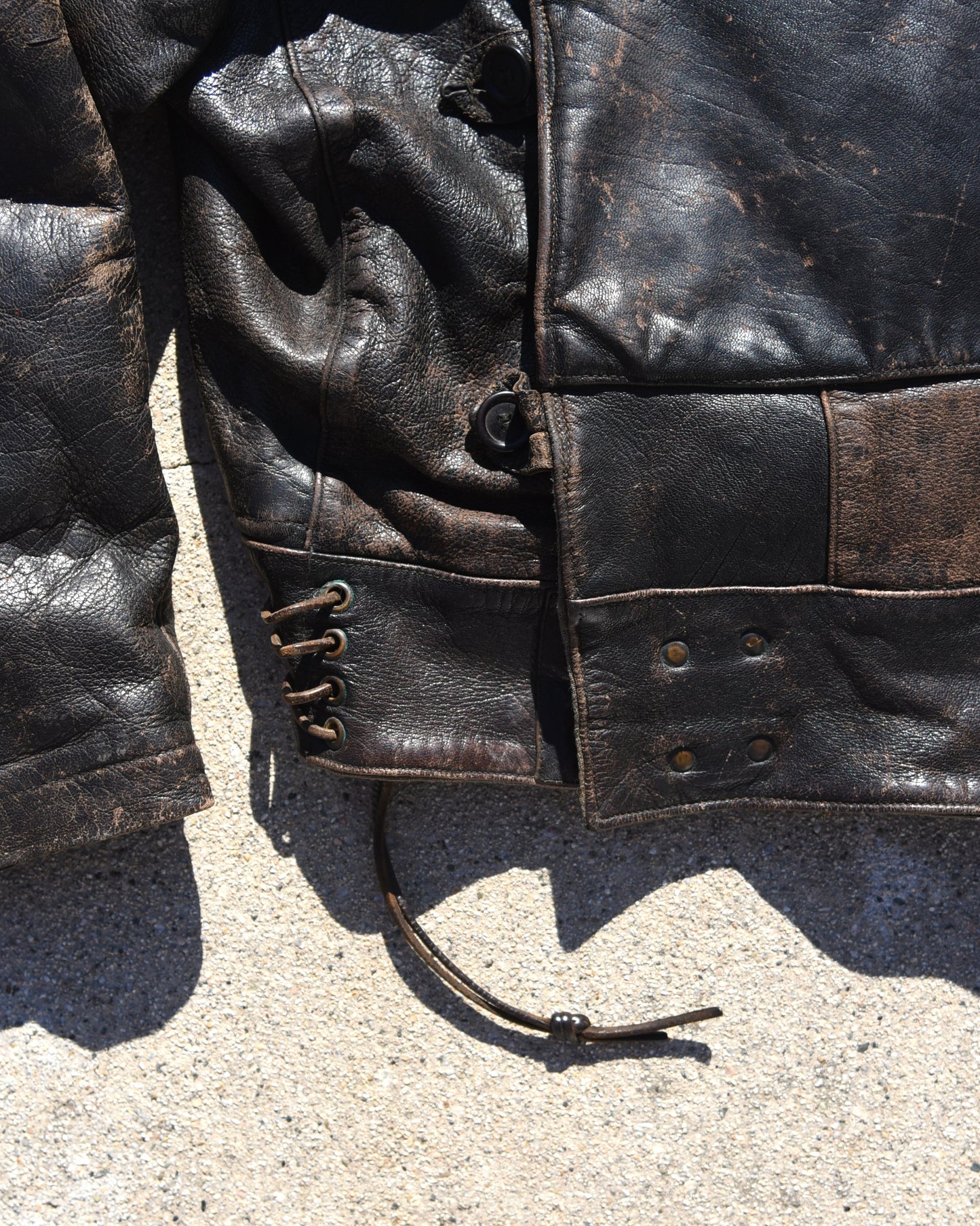1950s Mats Larsson Malung Swedish Motorcycle Dispatch Jacket