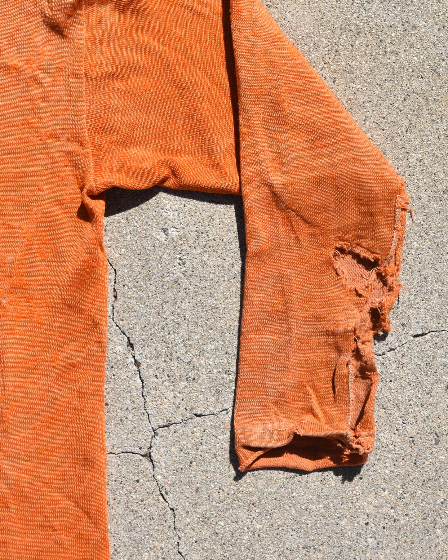 1950s Sun Faded Two Tone Jersey