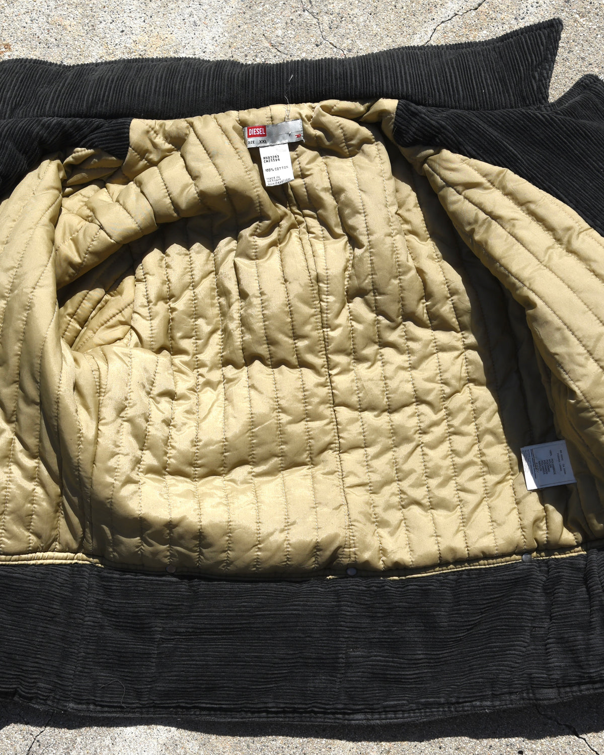 Y2K Diesel Corduroy Femme Jacket