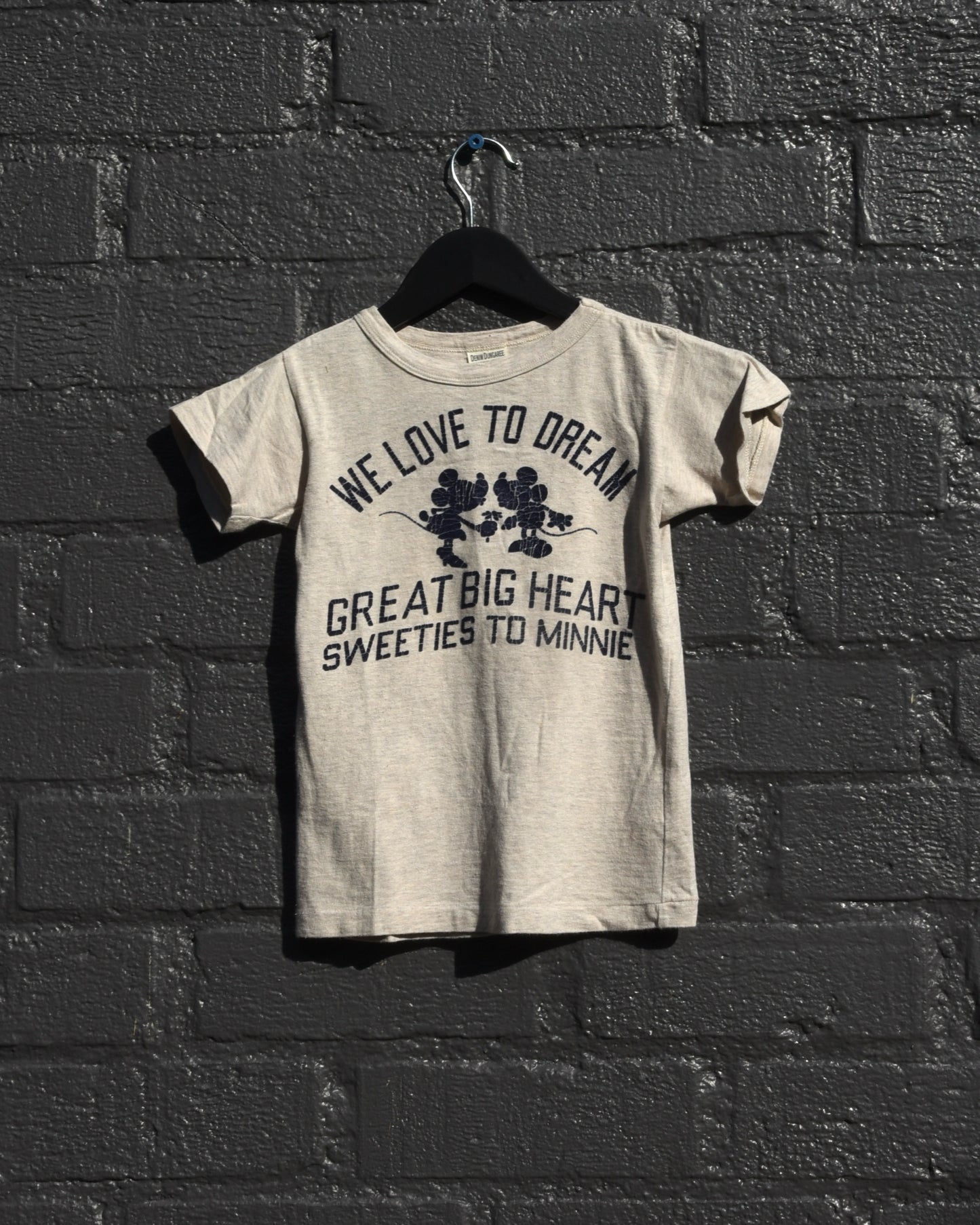 Denim Dungaree We Love To Dream Tshirt