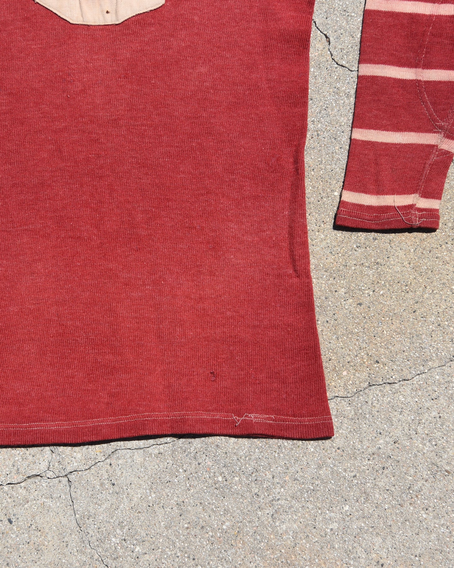 1940s Striped Football Jersey