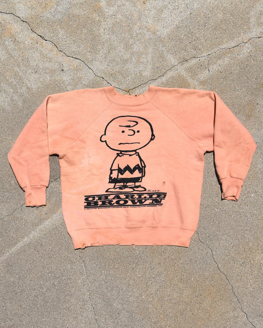 1960s Snoopy Charlie Brown Mayo Spruce Sweatshirt