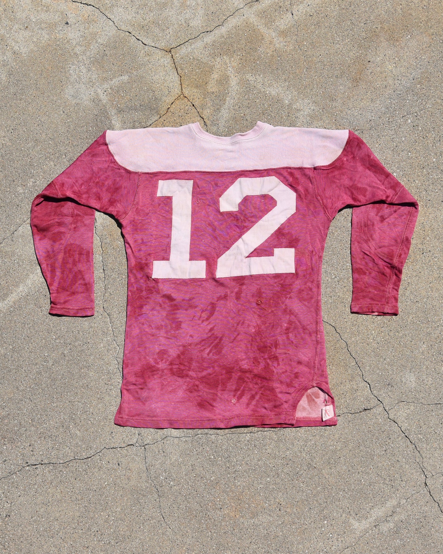 1950s Sun Faded Durene Football Jersey