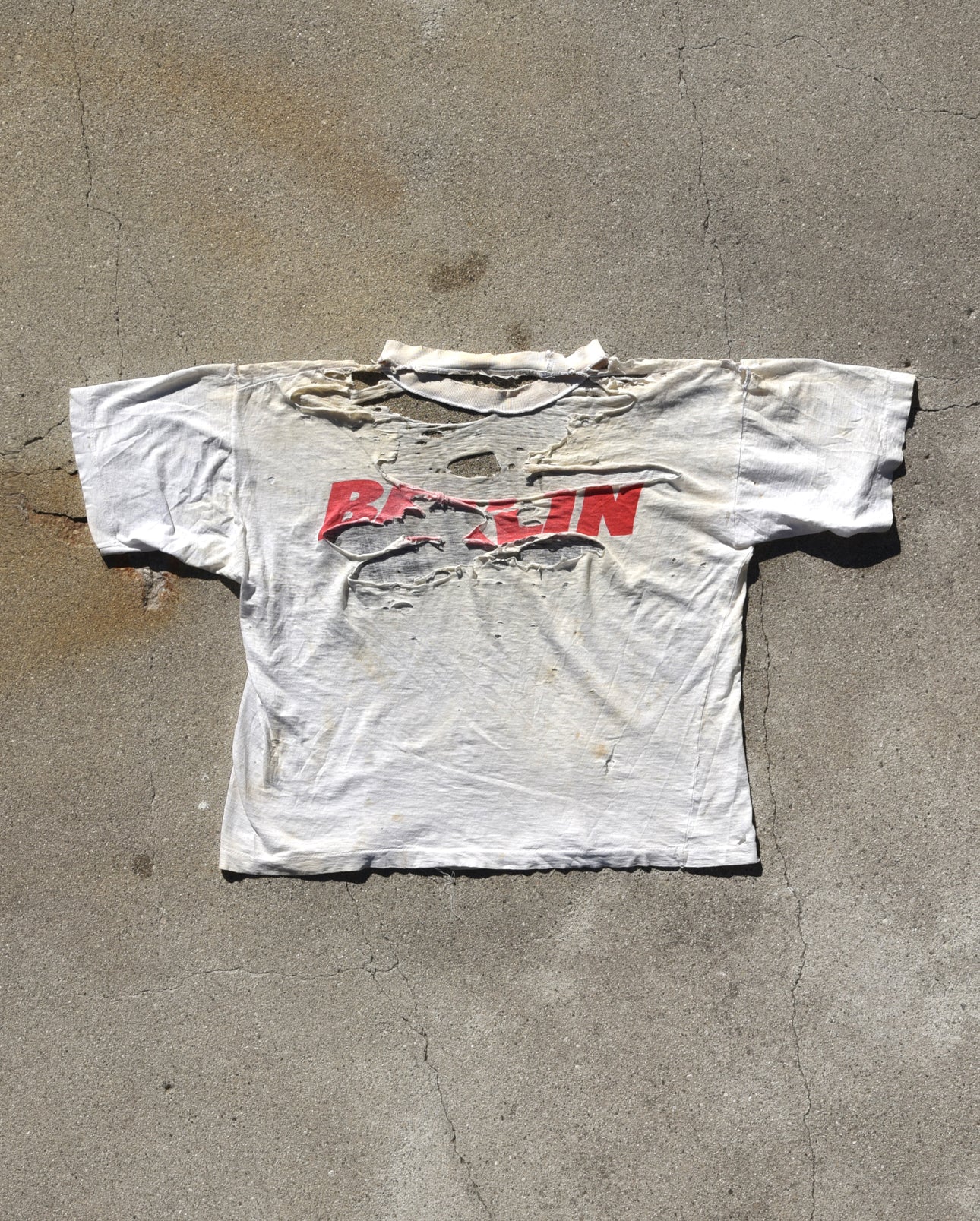 1980s Thrashed Berlin Tshirt