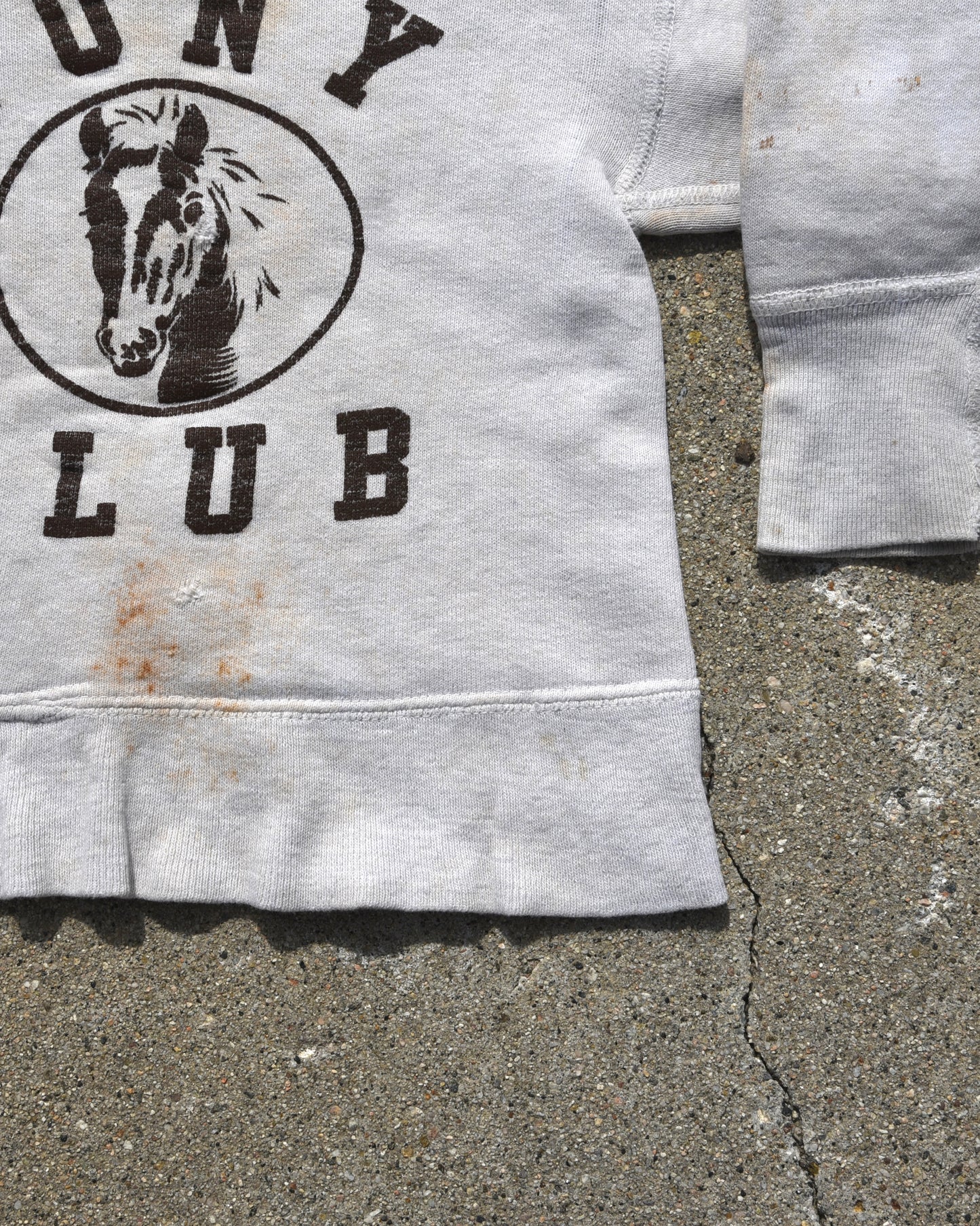 1950s Pony Club Baby Sweatshirt