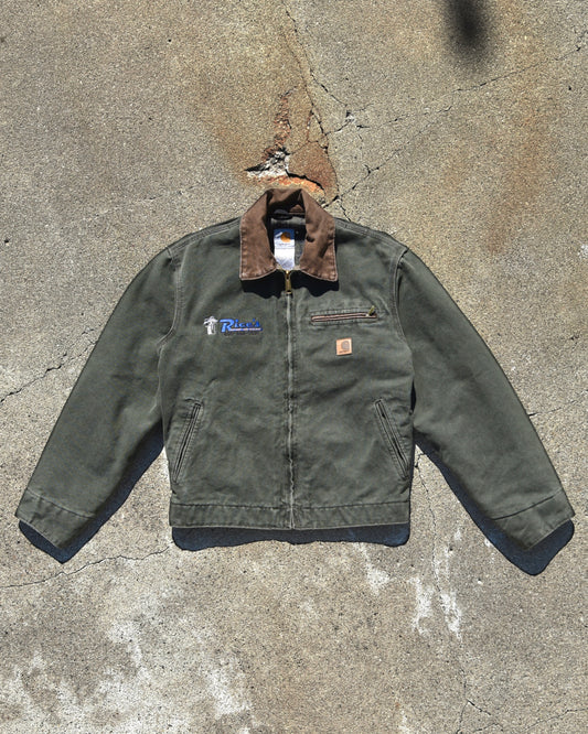 Carhartt J97 MOS Moss Green Detroit Jacket - Small