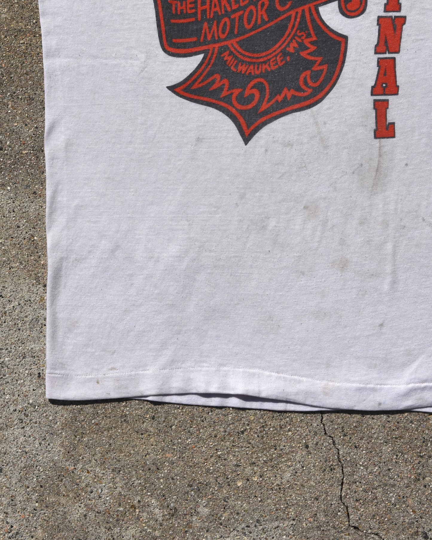 1970s The Original Harley Davidson Tshirt