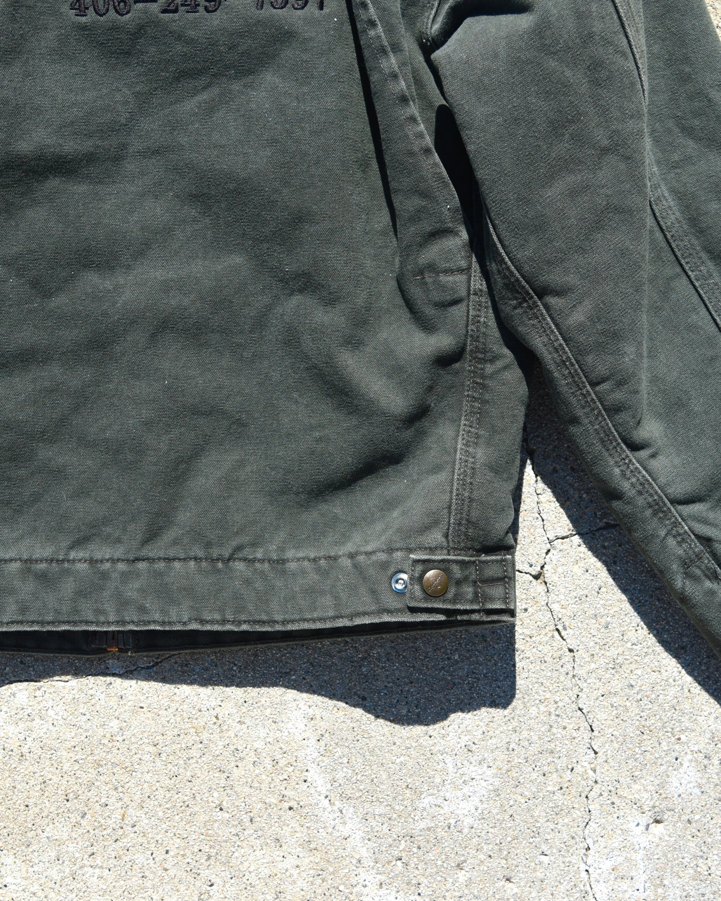 Carhartt J97 MOS Moss Green Detroit Jacket - Small
