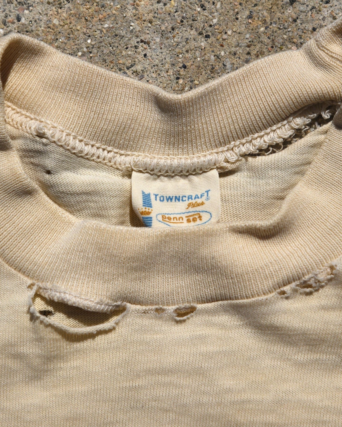 1960s Too Slow Stenciled Tshirt