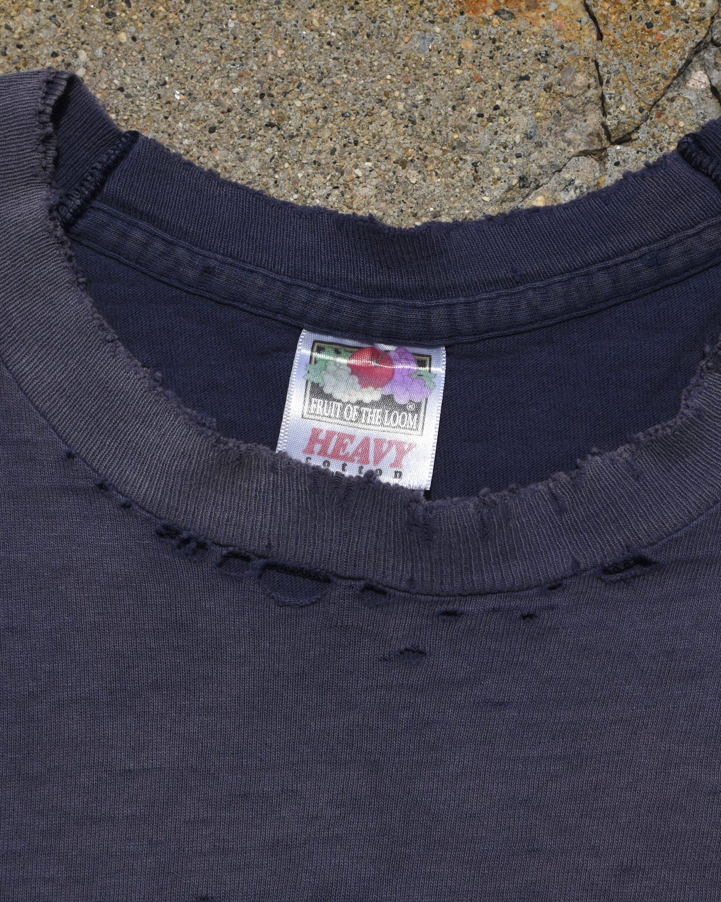 1990s Thrashed and Sun Faded Baseball Cutoff Tshirt