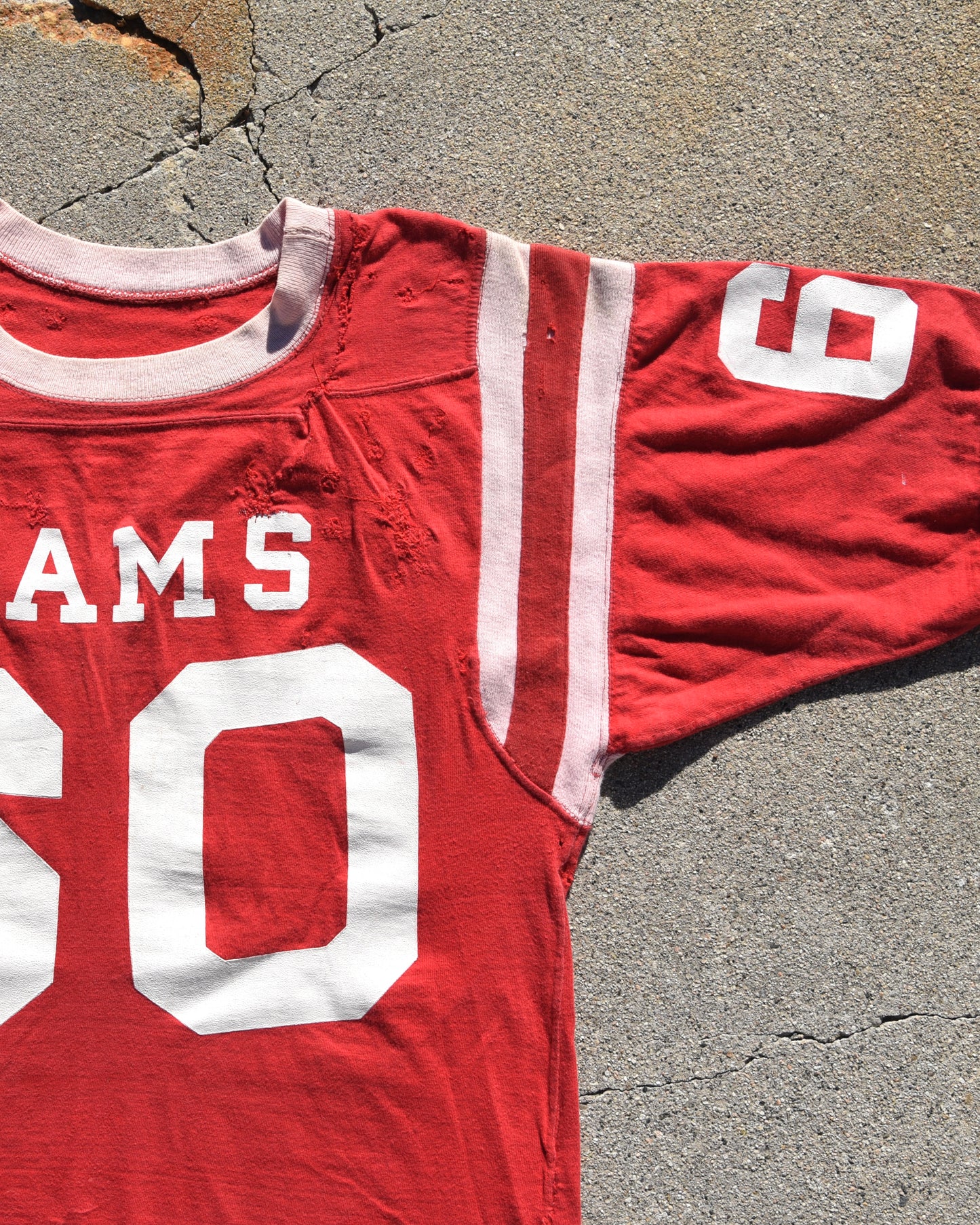 1960s Champion Rams Cotton Football Jersey
