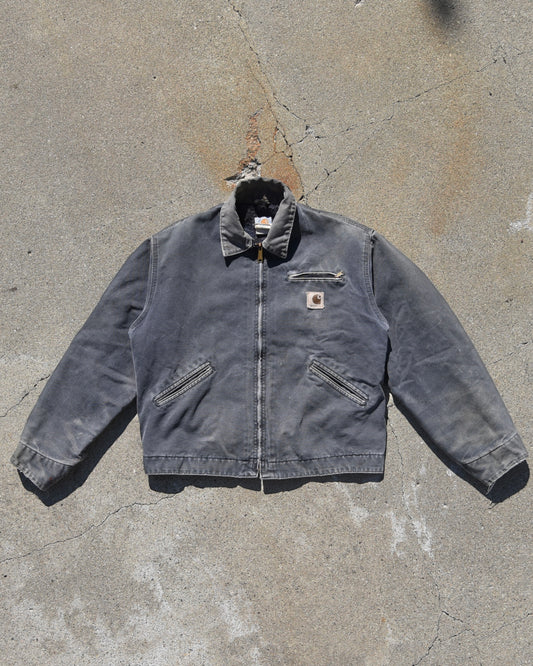 Carhartt J97 PTL Petrol Gray Detroit Jacket - Large