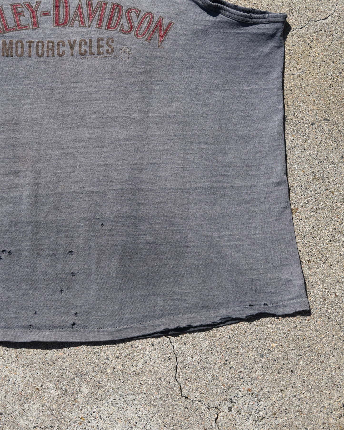1990s Sun Faded Harley Davidson Tank Top