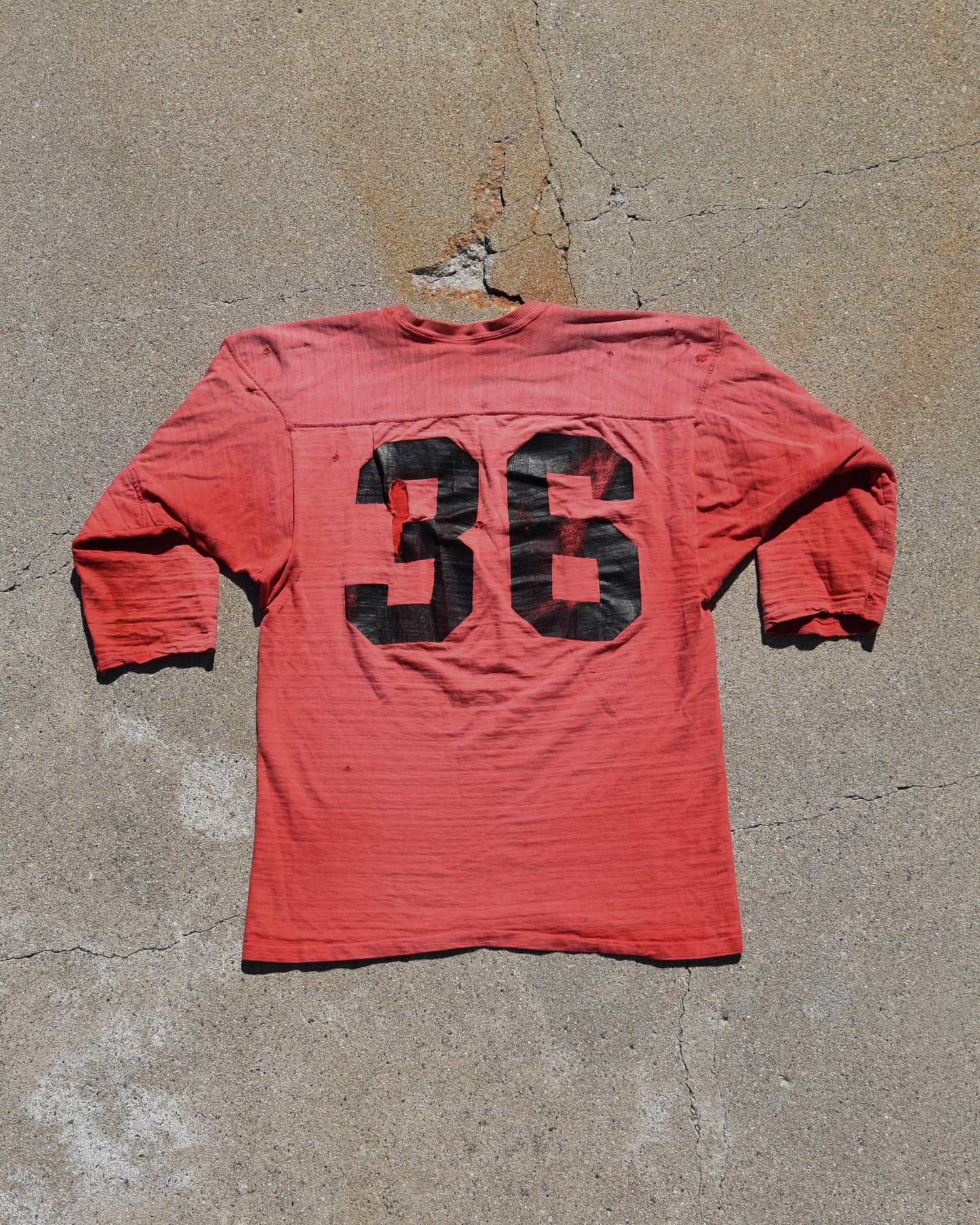 1960s Thrashed and Sun Faded Weir High Jersey