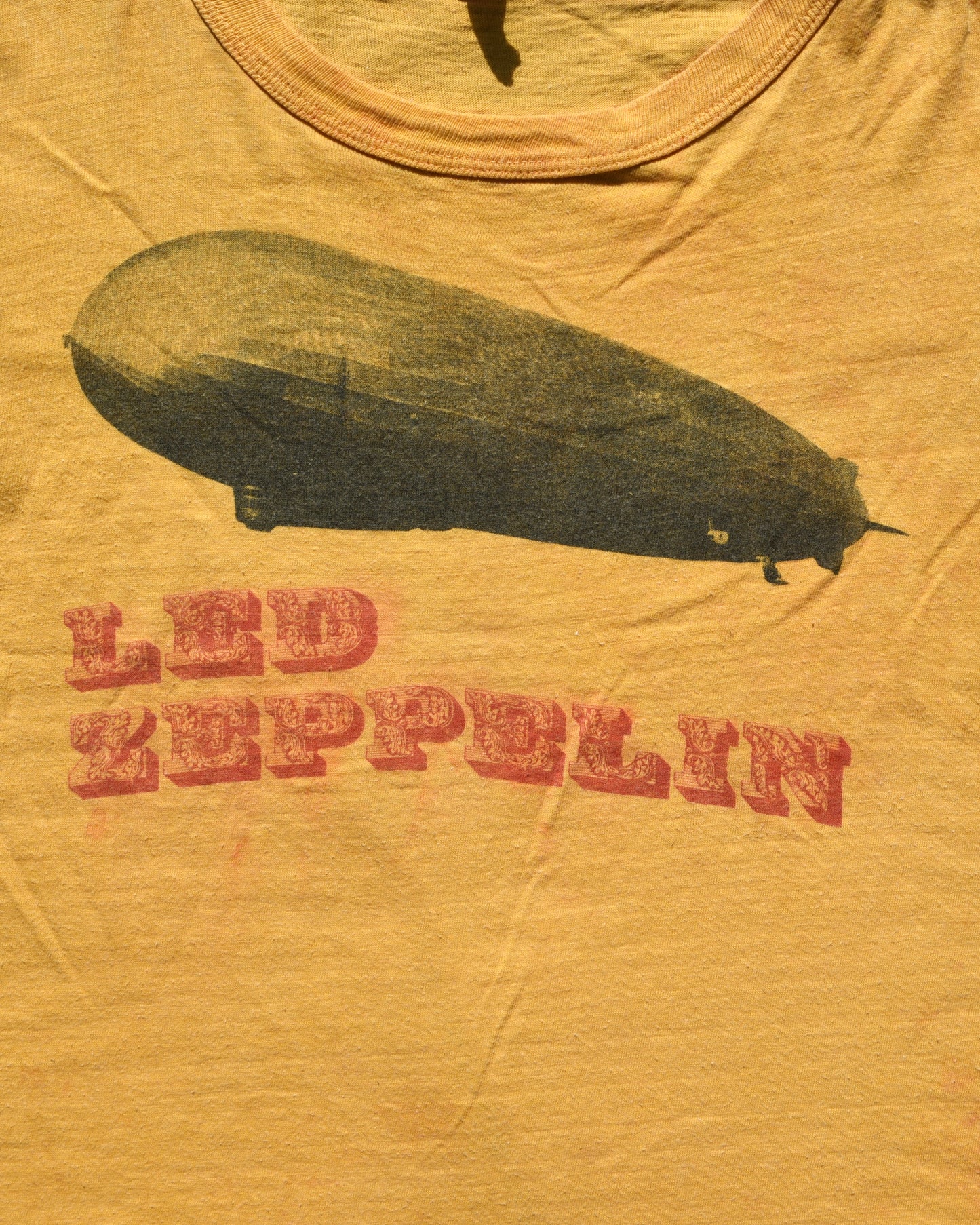 1970s Led Zeppelin Blimp Tshirt Medium