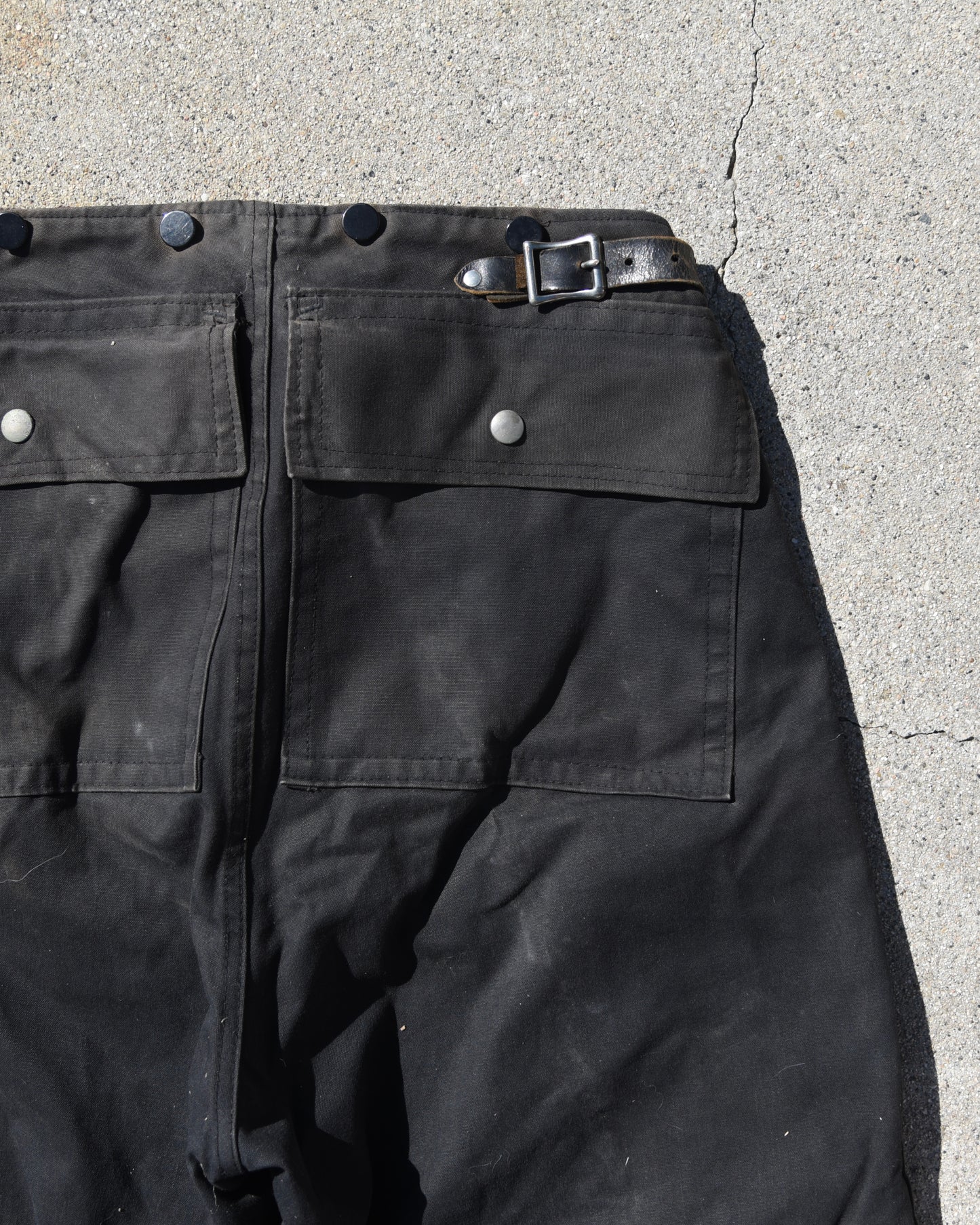 1950s American LaFrance Canvas Fireman Trousers