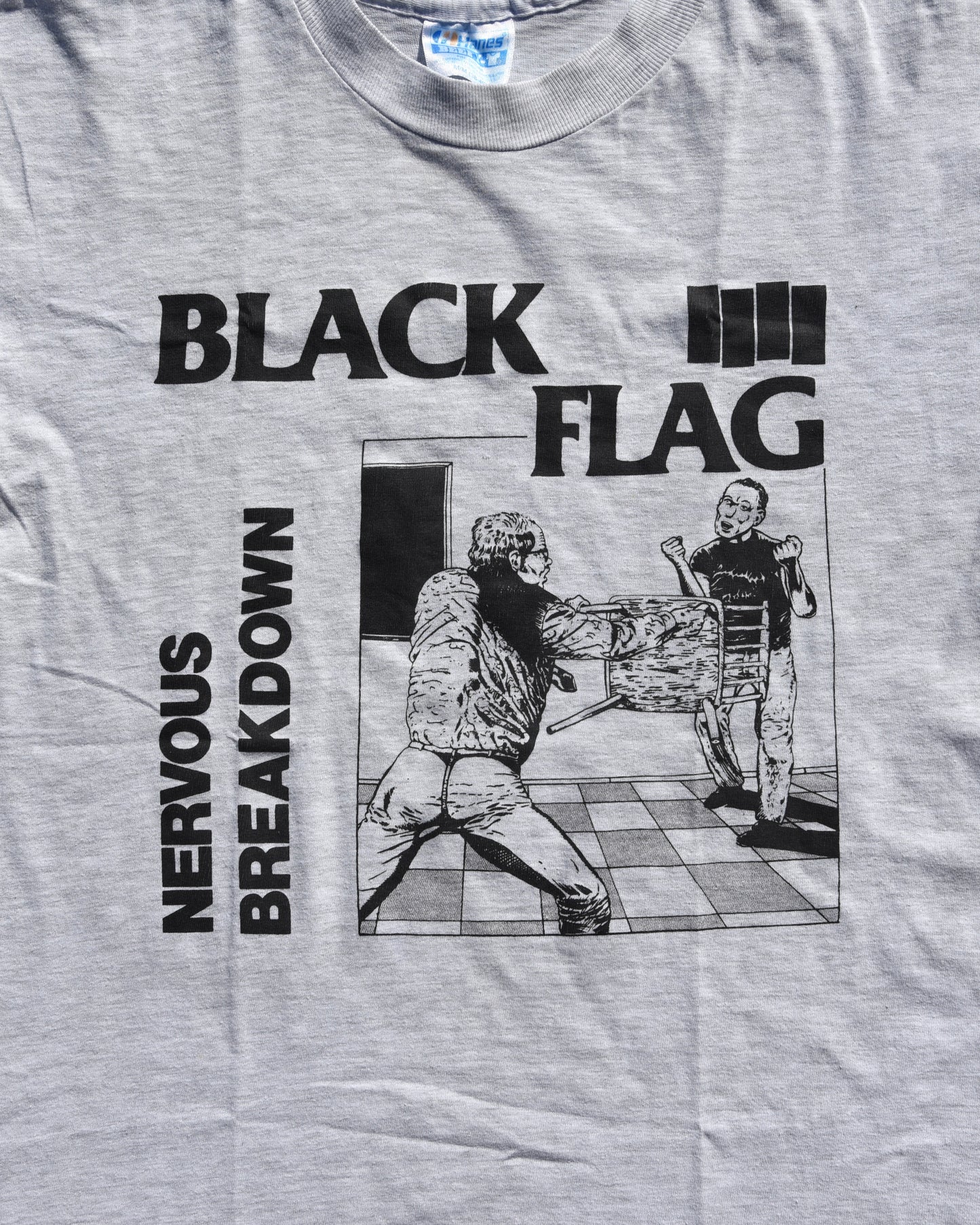 1980s Black Flag Nervous Breakdown Tshirt