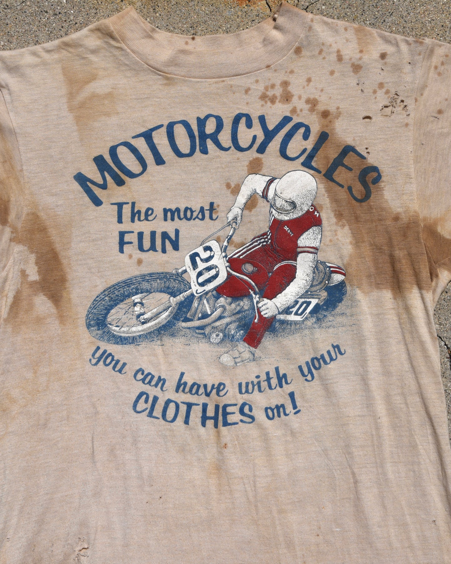 1970s Motorcycles The Most Fun You Can Have With Your Clothes On Tshirt