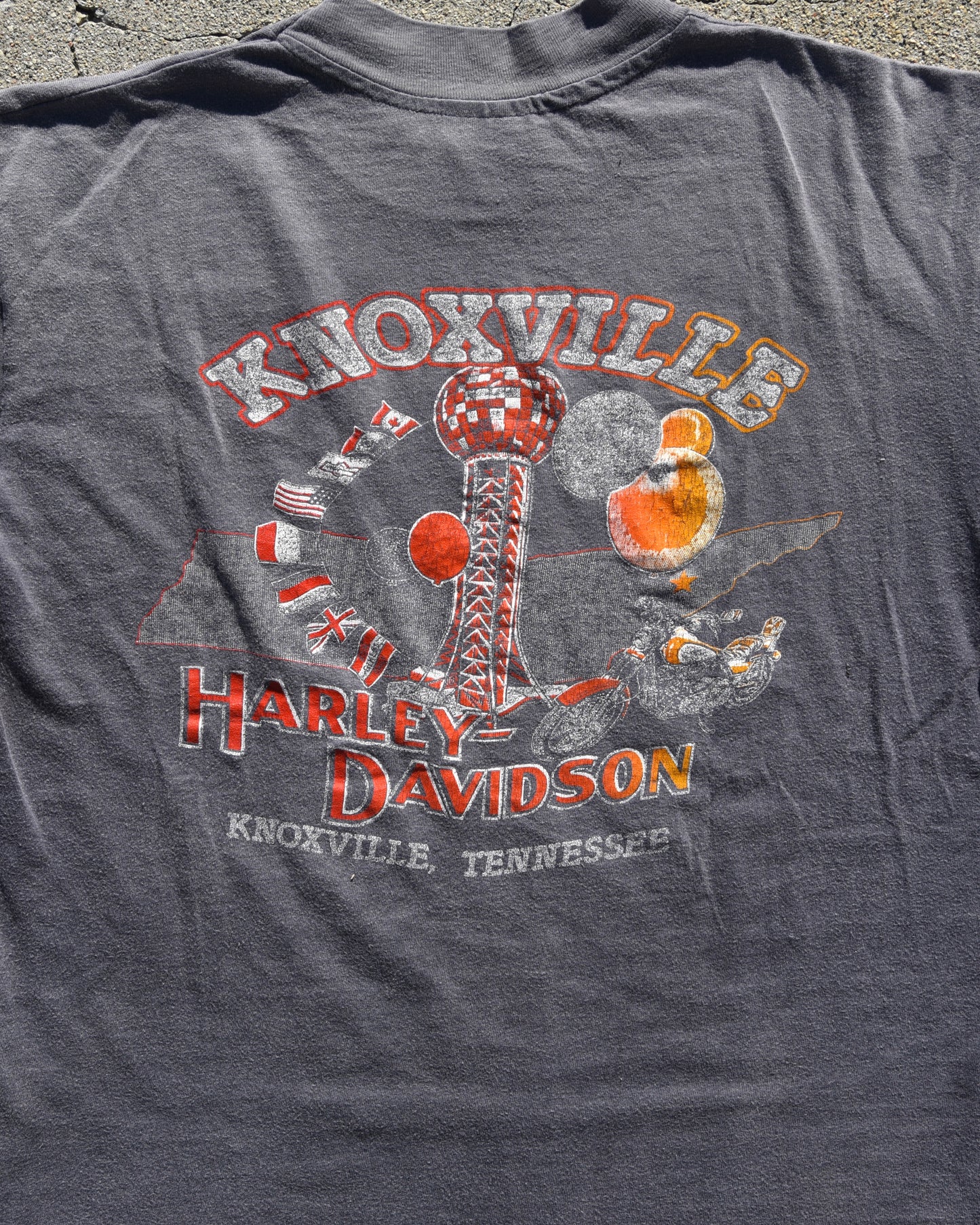 1980s Harley Davidson Rice Burner Tshirt