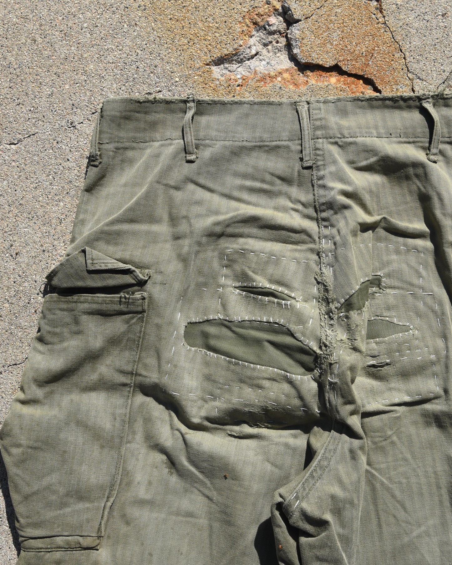 1940s 13 Star HBT Army Pants